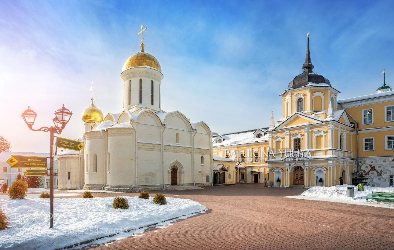 Nikon D800 sample photo. Trinity cathedral  in lavra photography