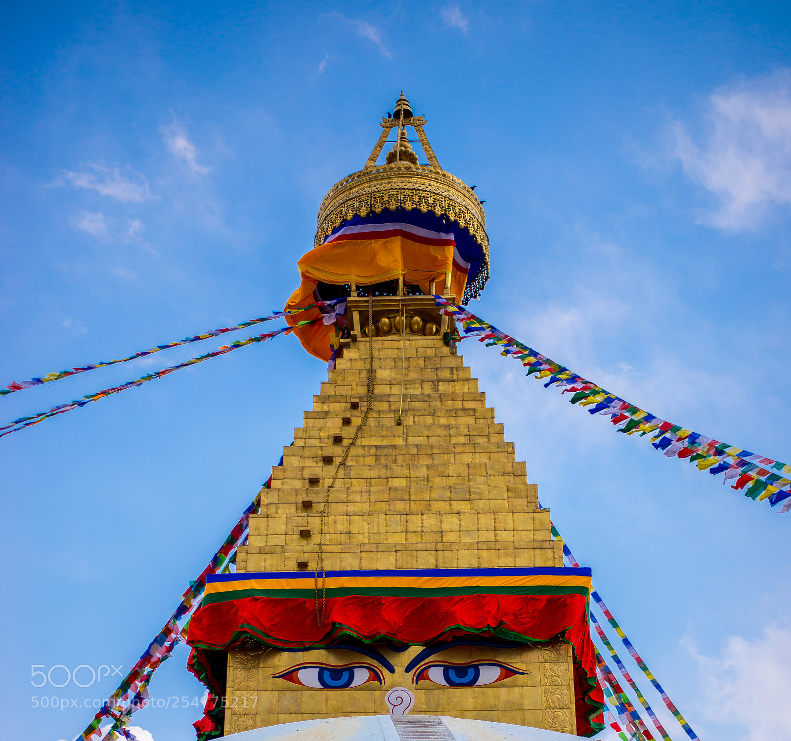 Nikon D610 sample photo. Boudhanath temple photography