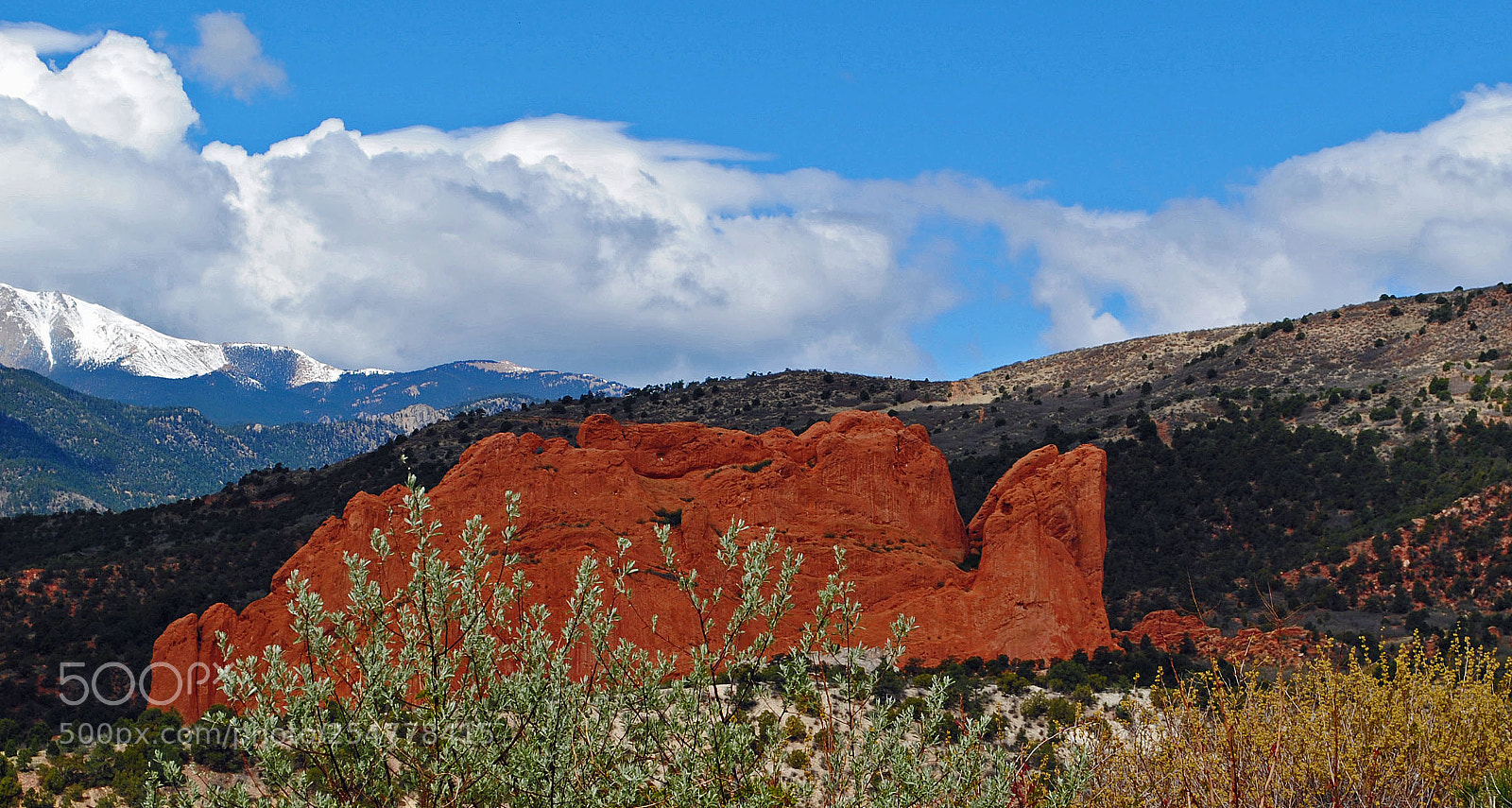 Nikon D3000 sample photo. Garden of gods photography