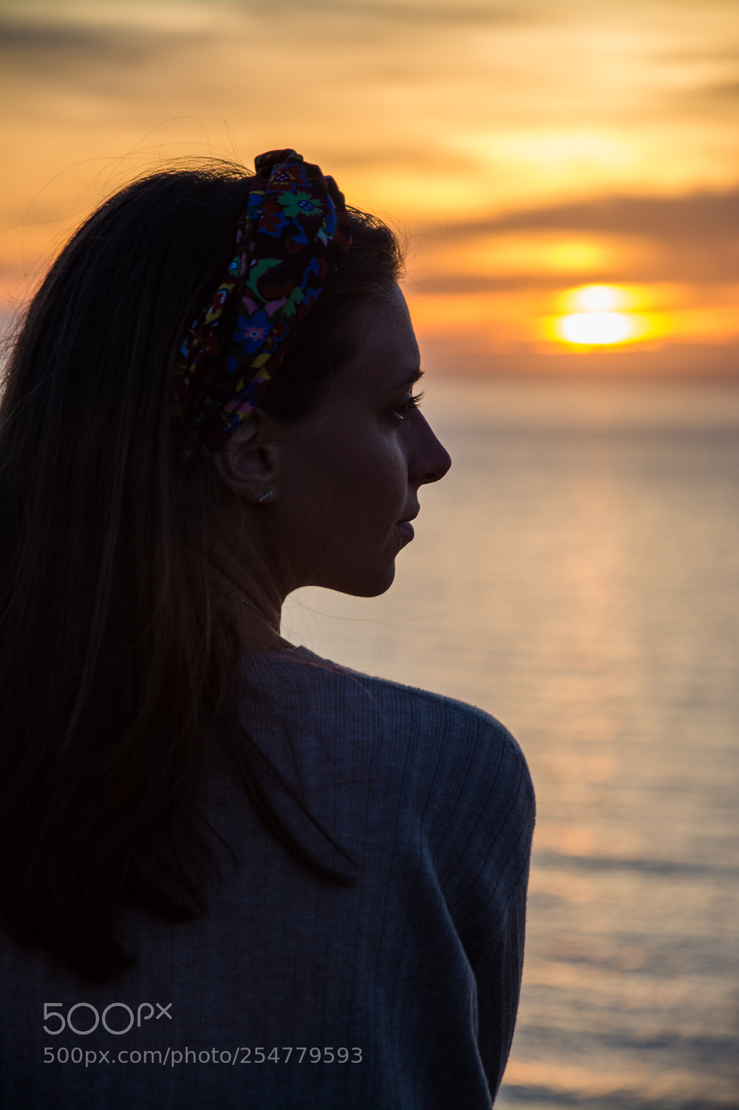 Nikon D5200 sample photo. Sunset girl photography