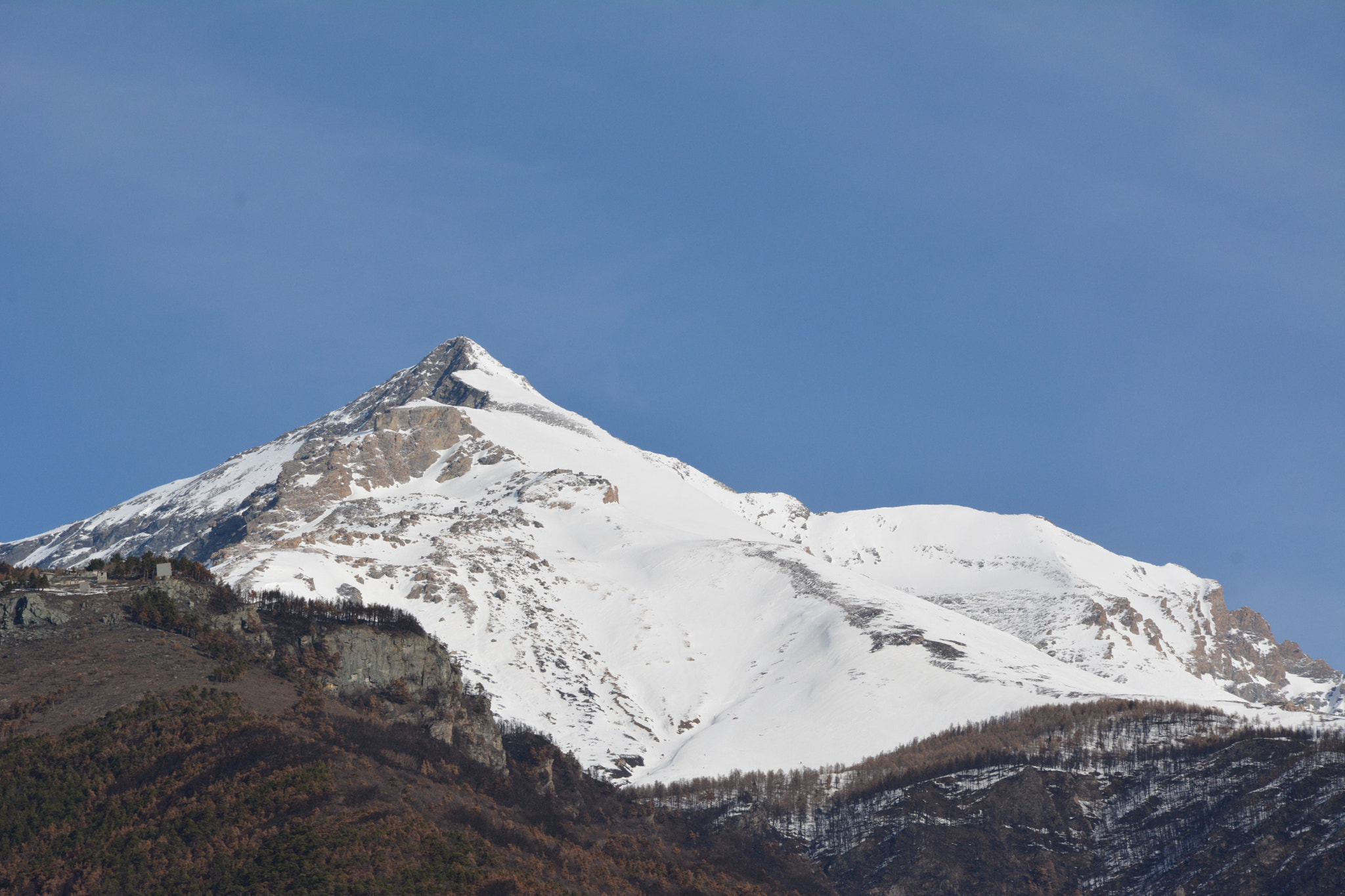 Nikon D7100 sample photo. Rocciamelone mount photography