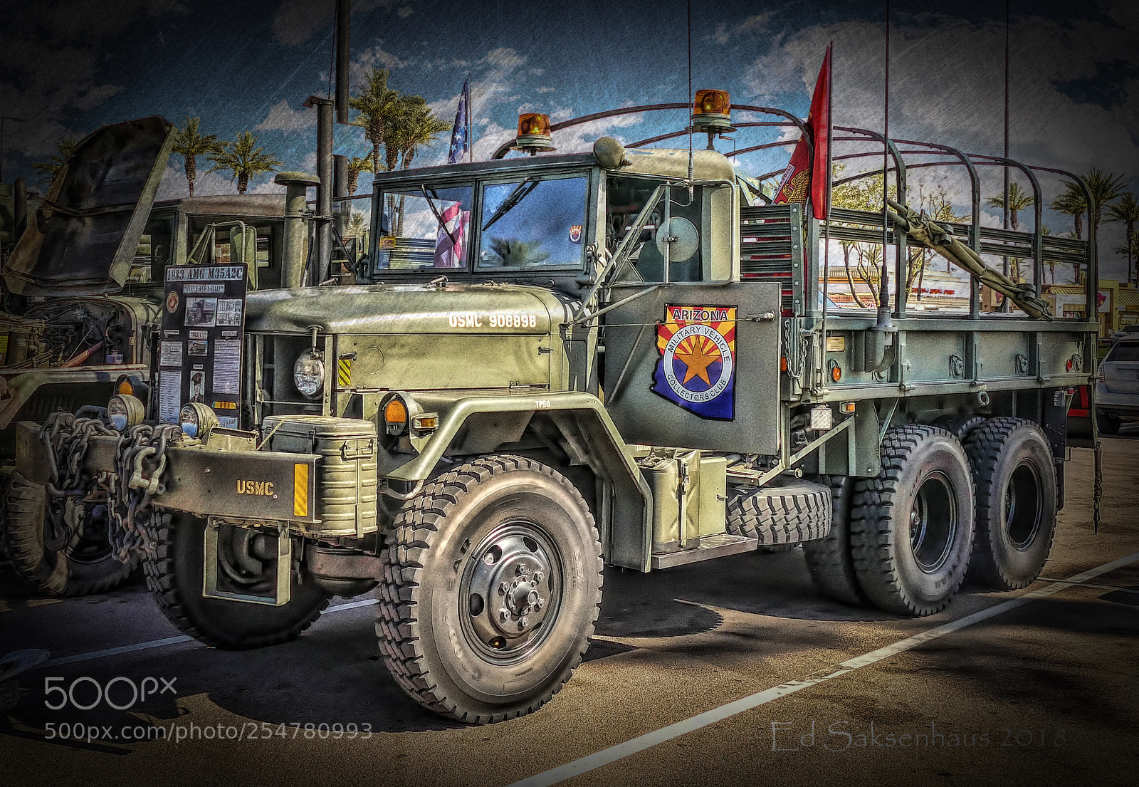 Panasonic Lumix DMC-FZ1000 sample photo. Arizona military vehicle photography