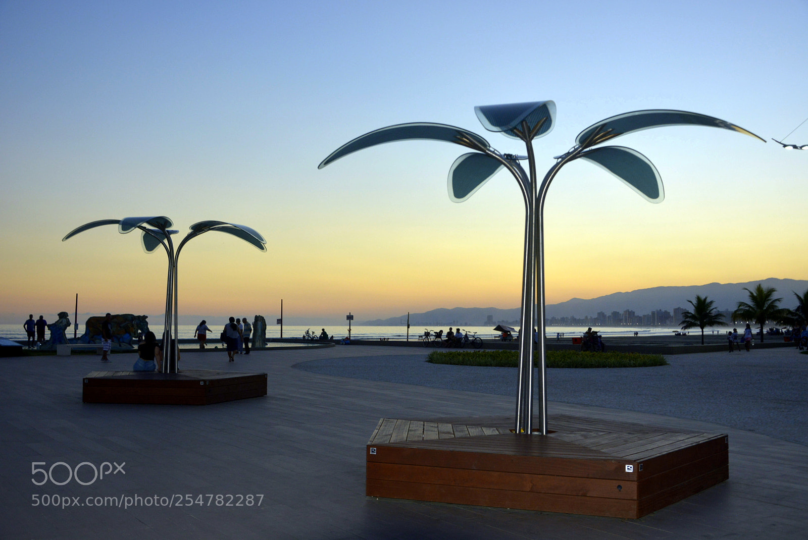 Nikon D5200 sample photo. Sunset. praia grande, s photography