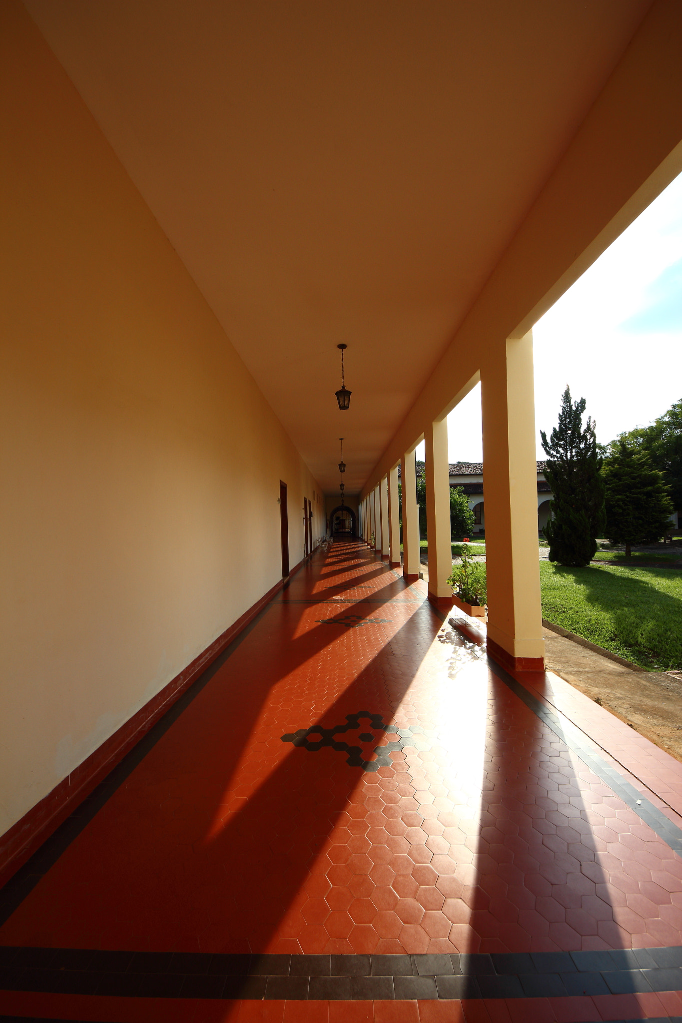 Sigma 8-16mm F4.5-5.6 DC HSM sample photo. Columns photography
