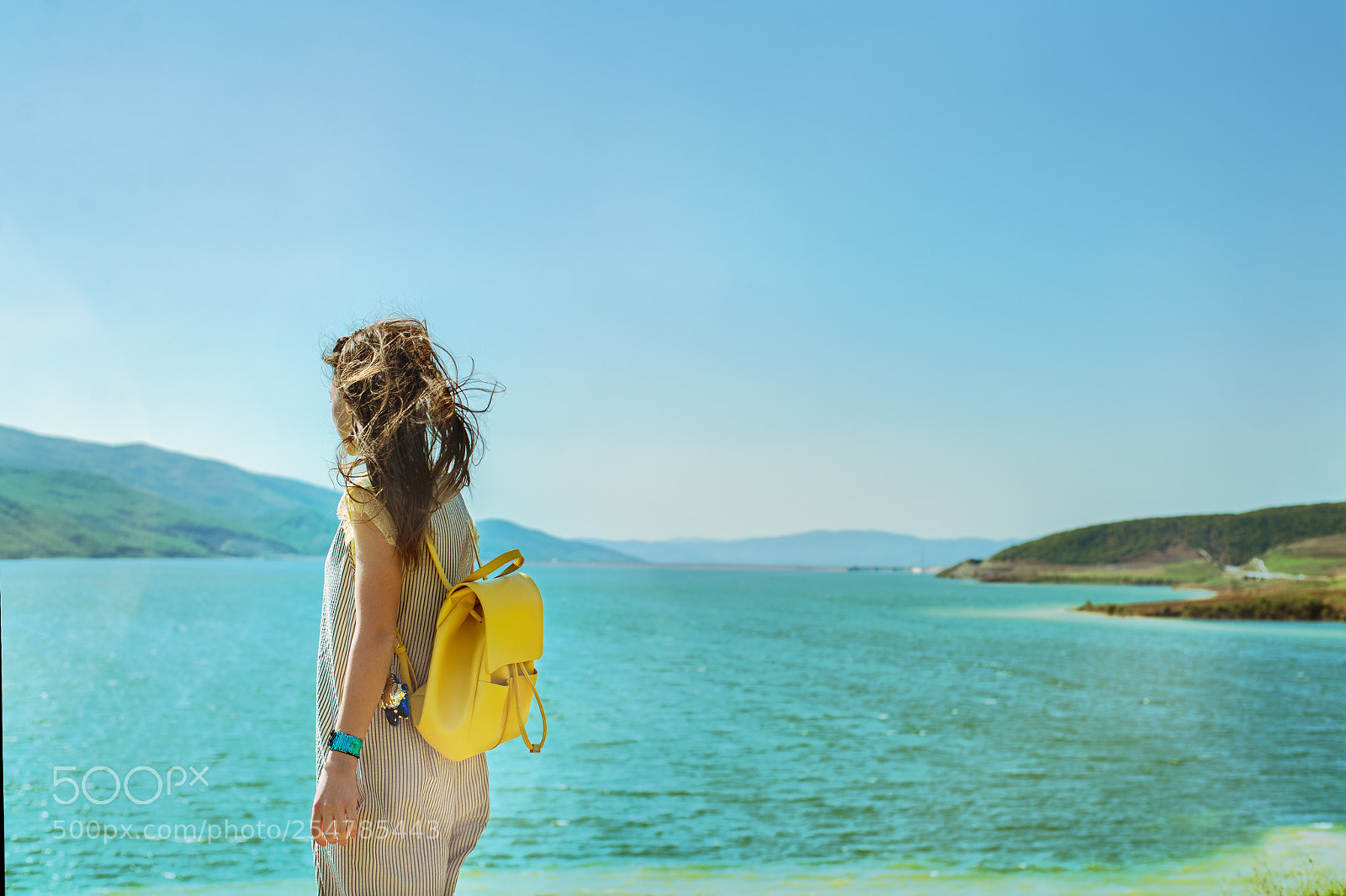 Nikon Df sample photo. Freedom traveler woman standing photography