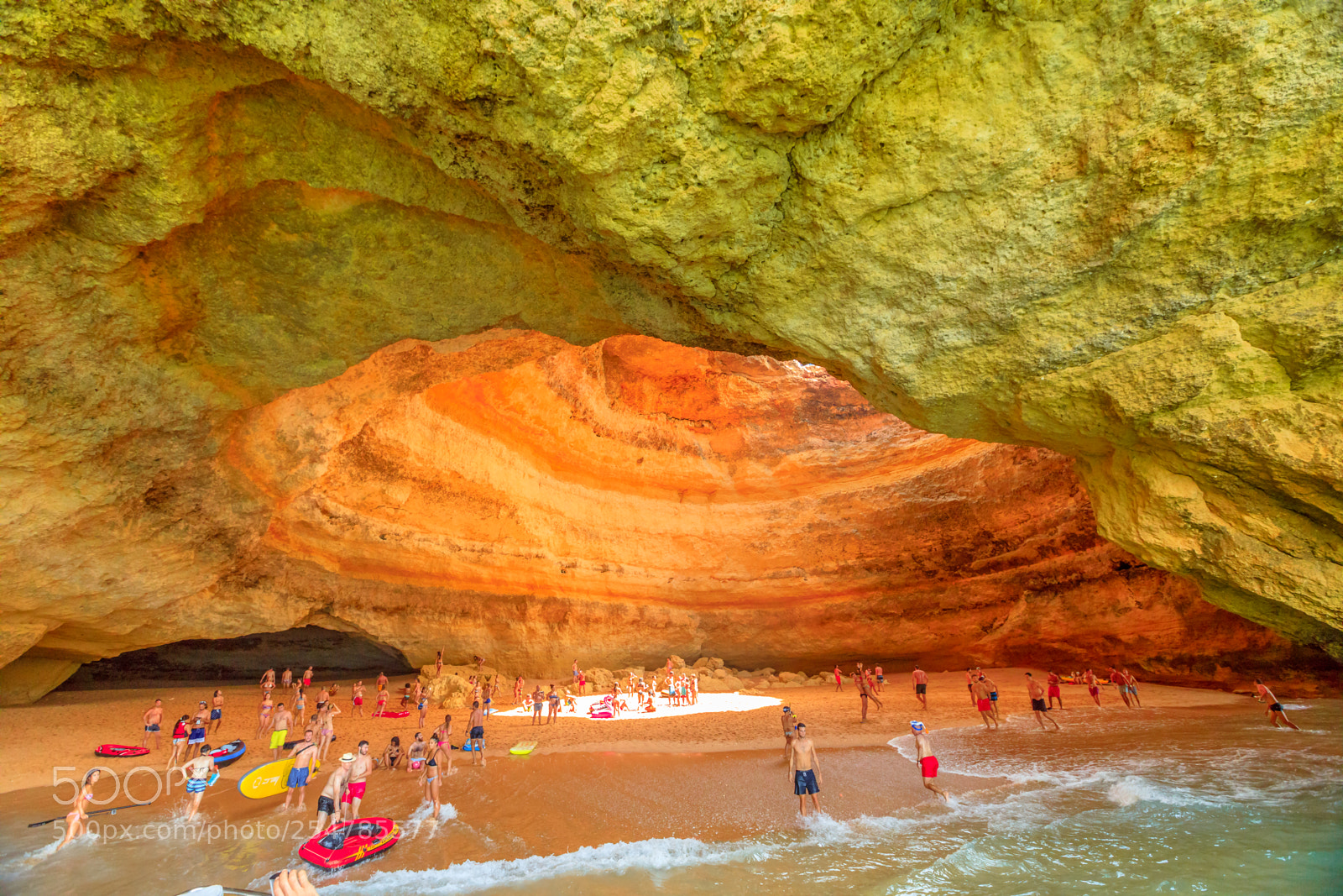 Canon EOS 5D Mark IV sample photo. Benagil cave interior photography