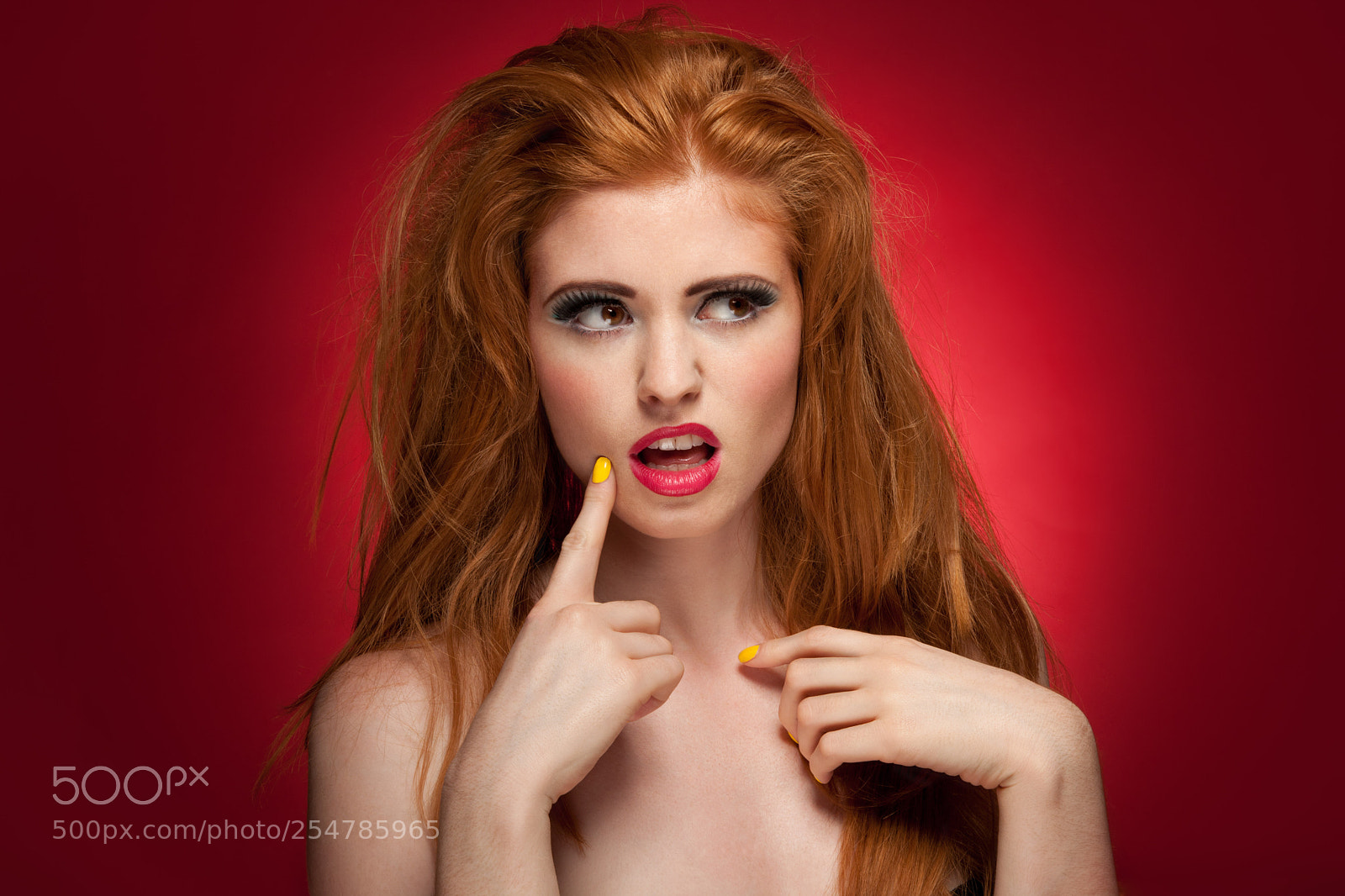 Canon EOS 5D Mark II sample photo. Redhead beauty photography