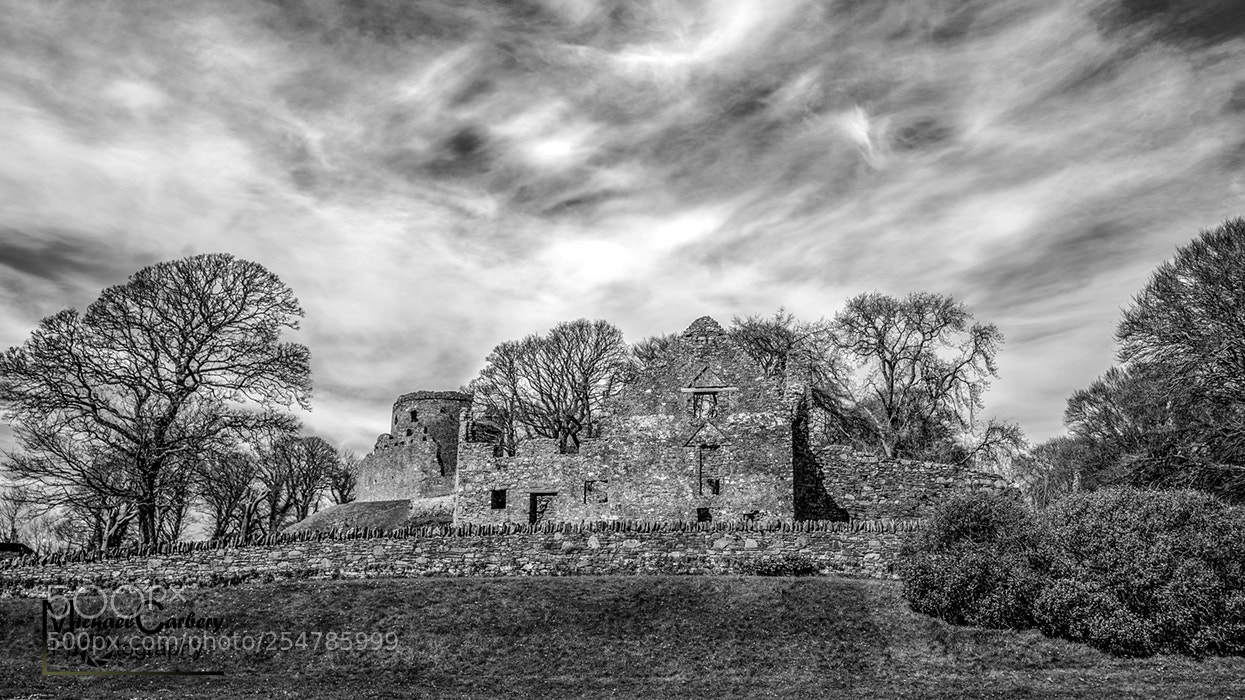 Canon EOS 5D sample photo. Castle ruins photography