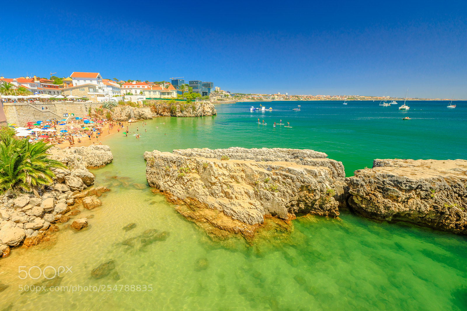 Canon EOS 5D Mark IV sample photo. Cascais aerial rainha beach photography