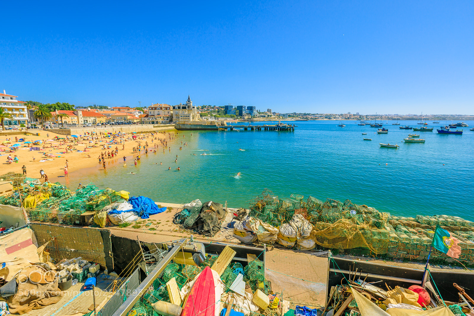 Canon EOS 5D Mark IV sample photo. Ribeira beach cascais photography