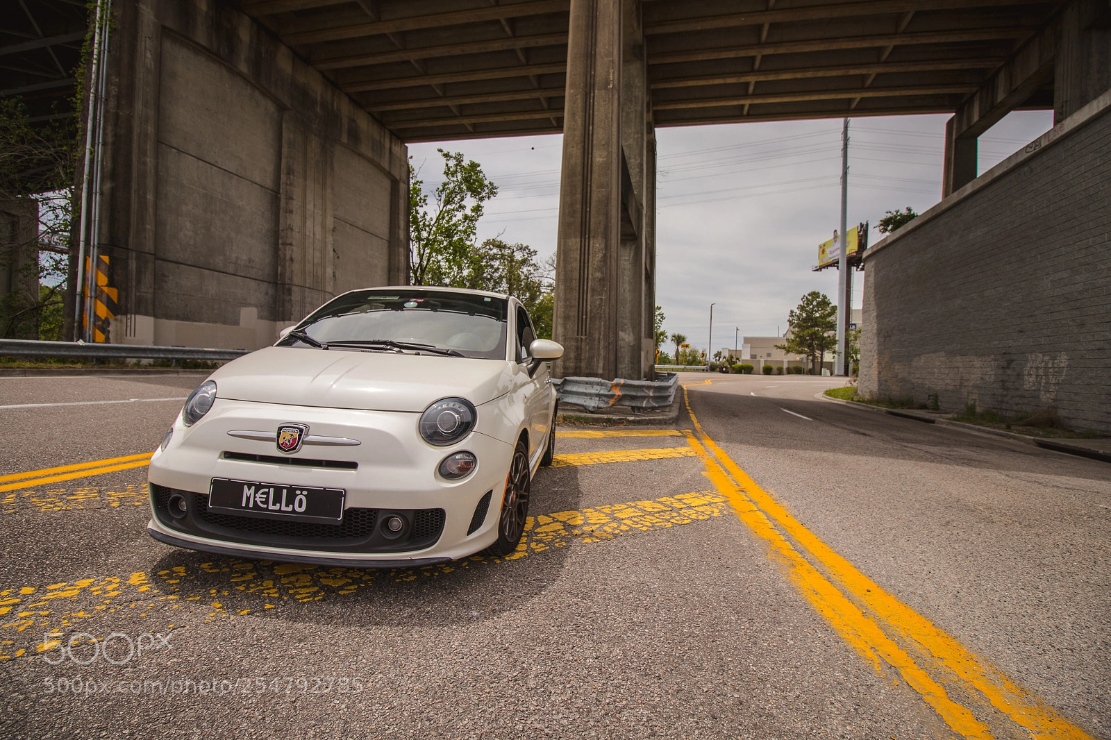 Canon EOS 80D sample photo. Fiat 500 abarth photography