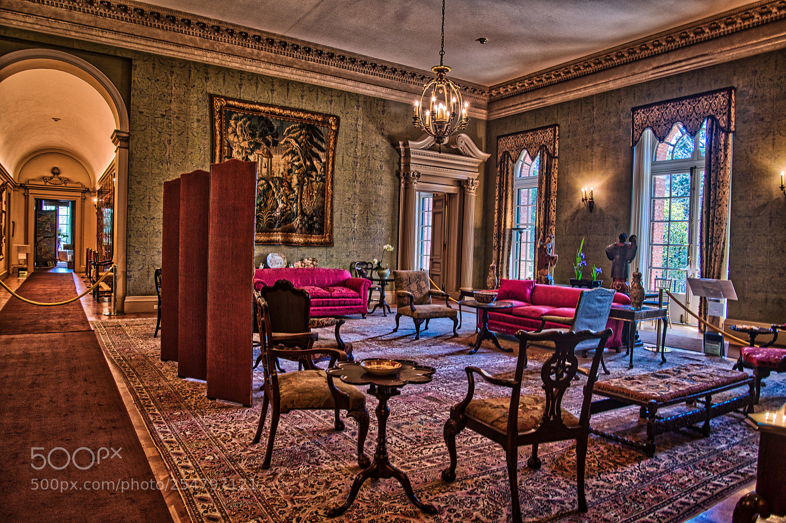Nikon D850 sample photo. Bourne family mansion at photography