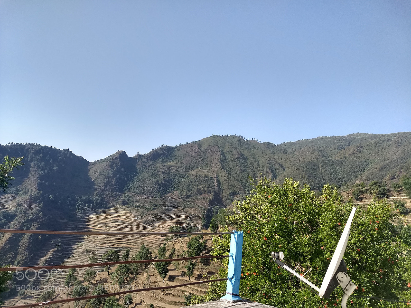 Motorola Moto G (5) Plus sample photo. My village photography