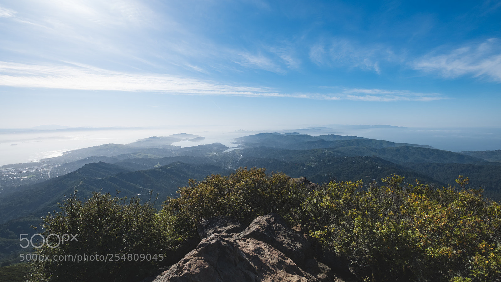 Fujifilm X-T2 sample photo. View fro mt tam photography