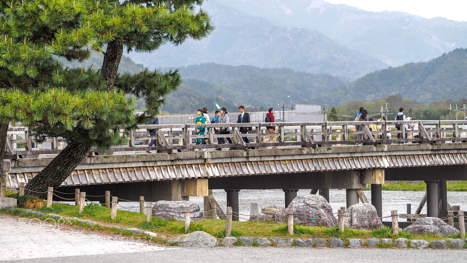 Olympus OM-D E-M10 II sample photo. Cross togetsukyo bridge photography