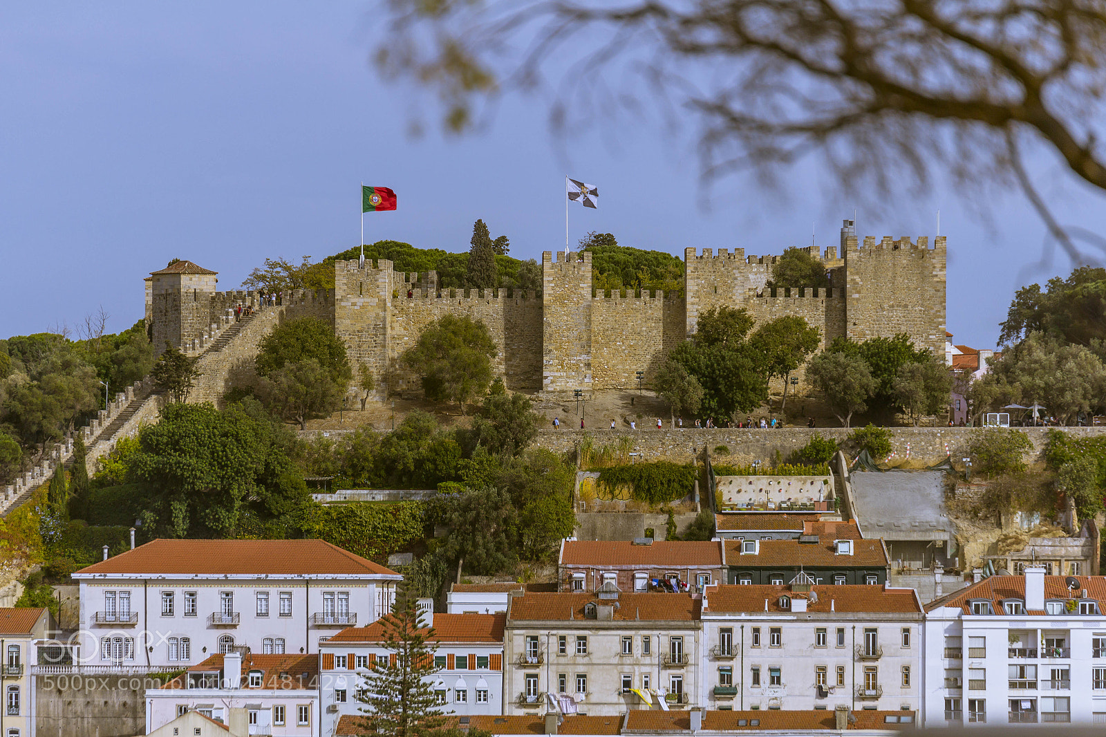 Canon EOS 60D sample photo. Lisbon, portugal - castle photography