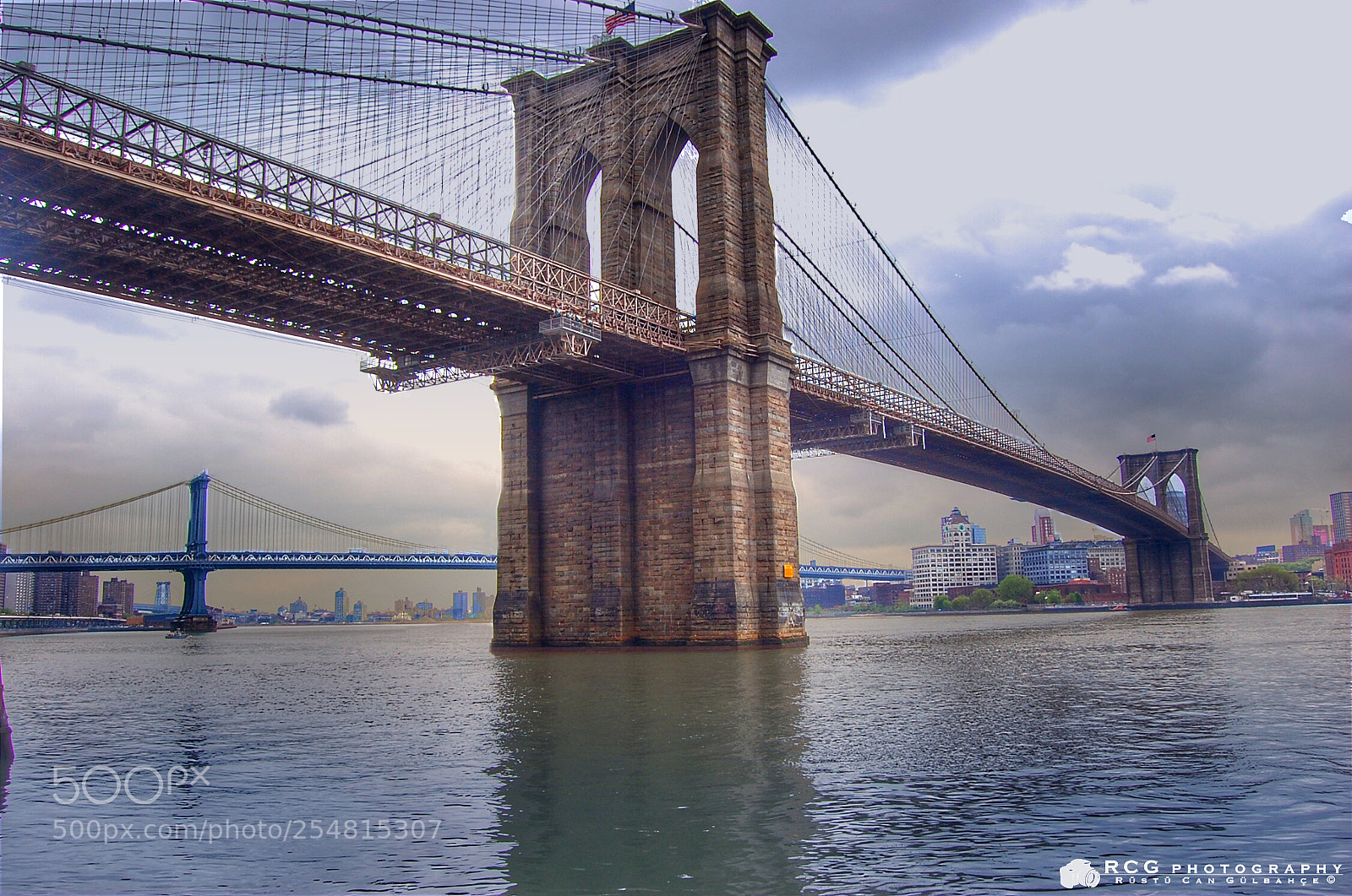 Nikon D40 sample photo. Brooklyn bridge photography