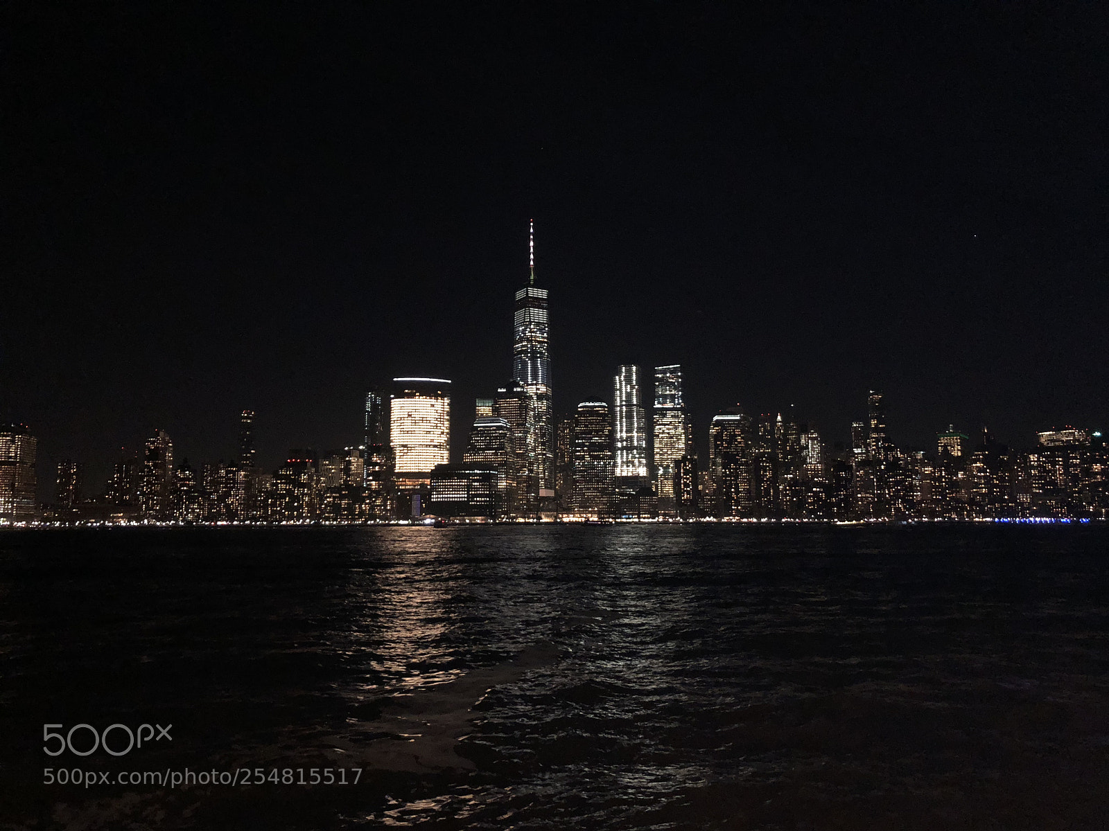 Apple iPhone X sample photo. Twilight view of ny photography