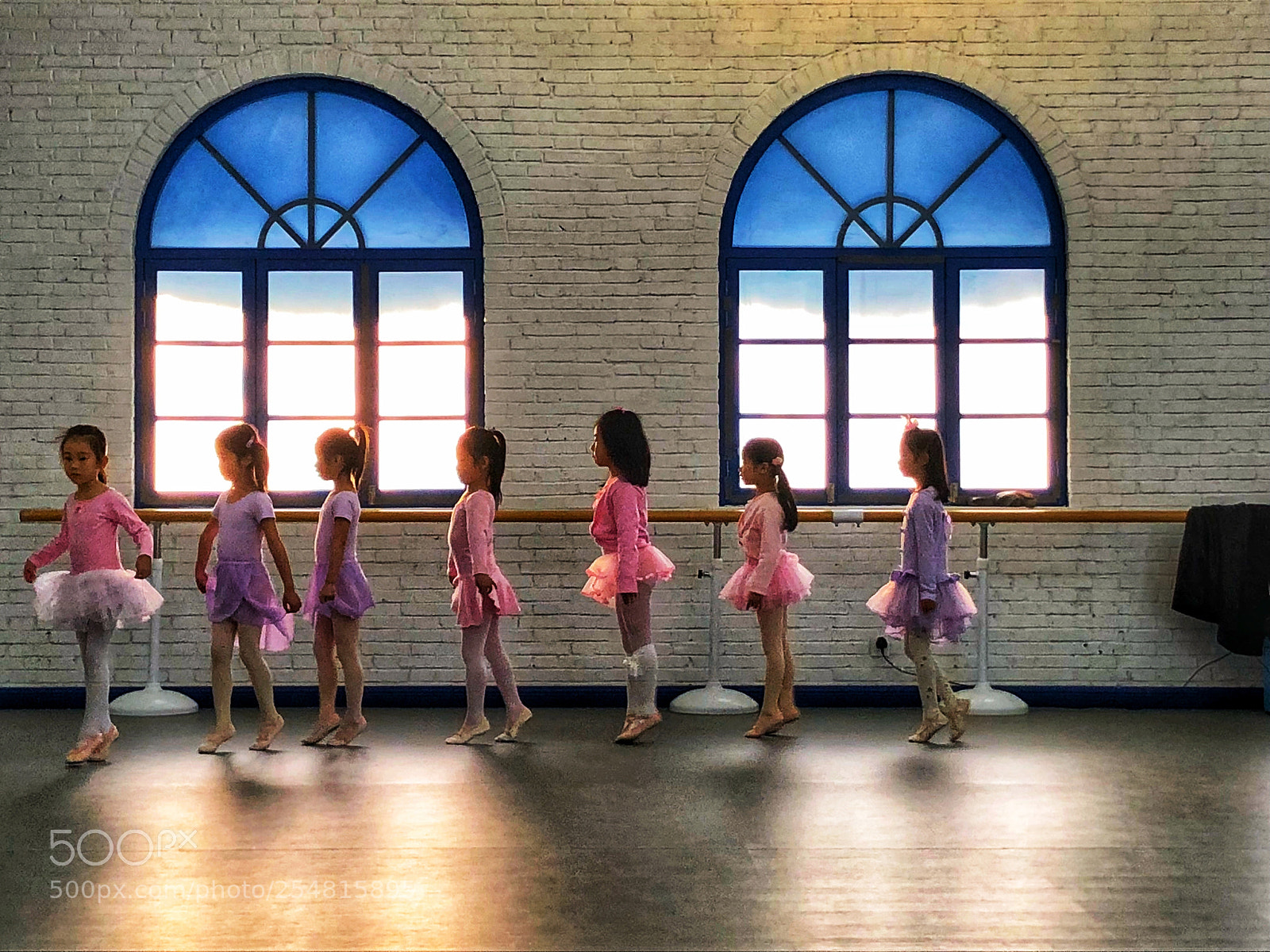 Apple iPhone 8 sample photo. Ballet girls photography