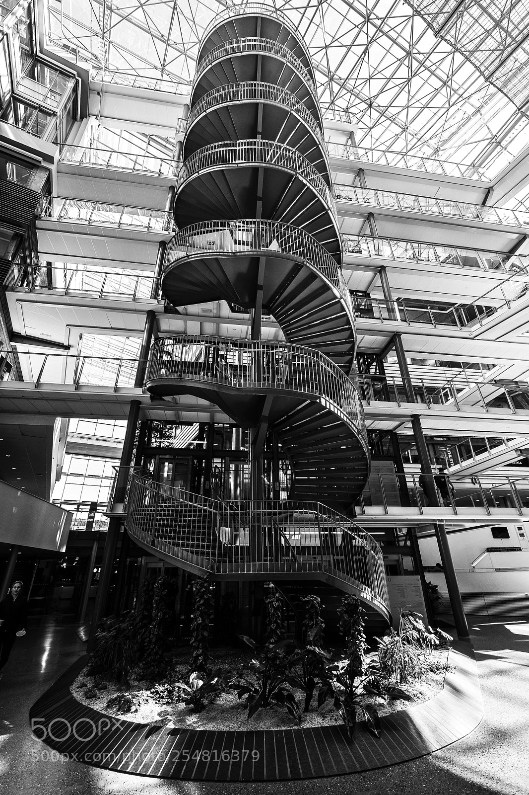 Fujifilm X-T2 sample photo. Metal stairs at nydalen photography