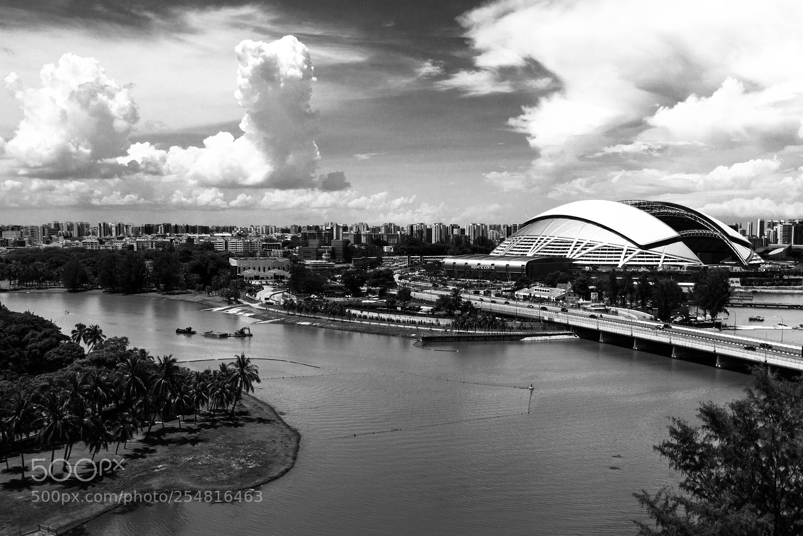 Sony a6000 sample photo. Kallang indoor stadium photography
