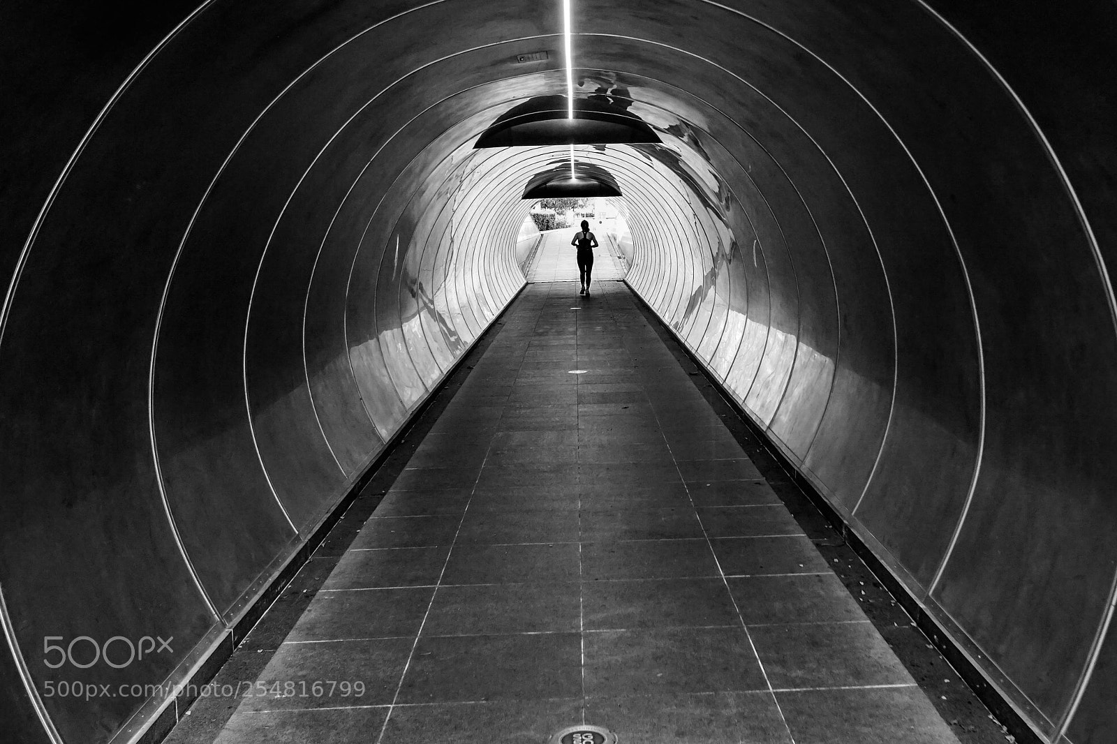 Sony a6000 sample photo. Bridge tunnel photography