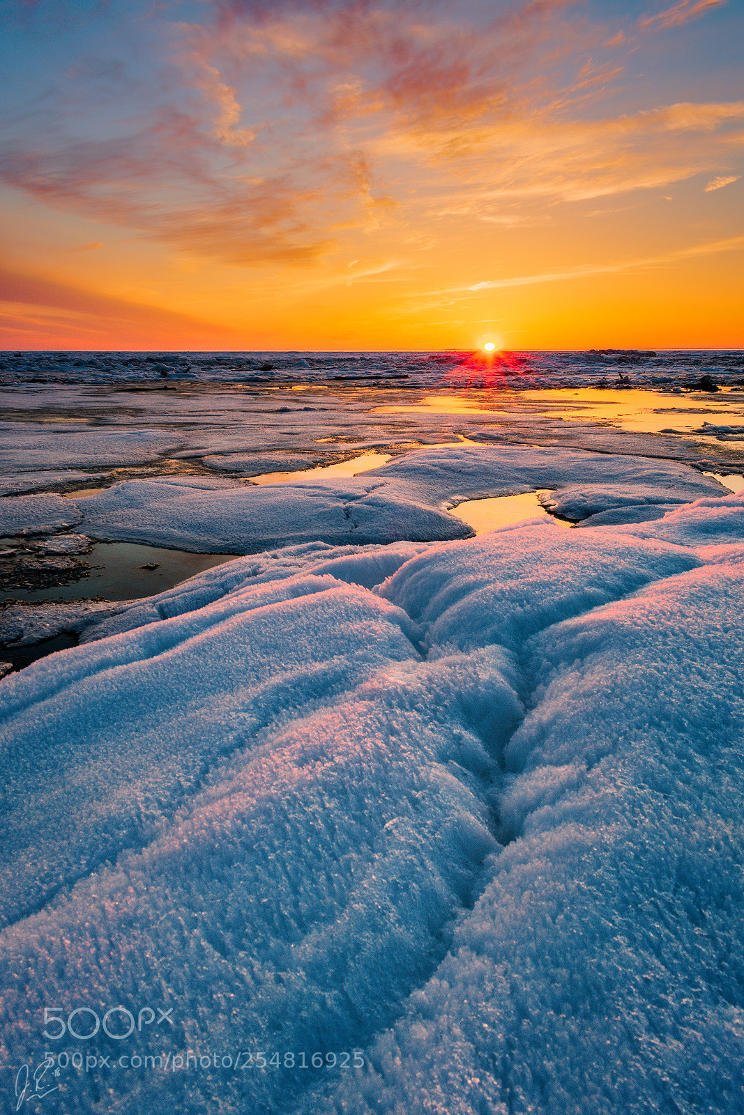 Nikon D3400 sample photo. Fire & ice photography