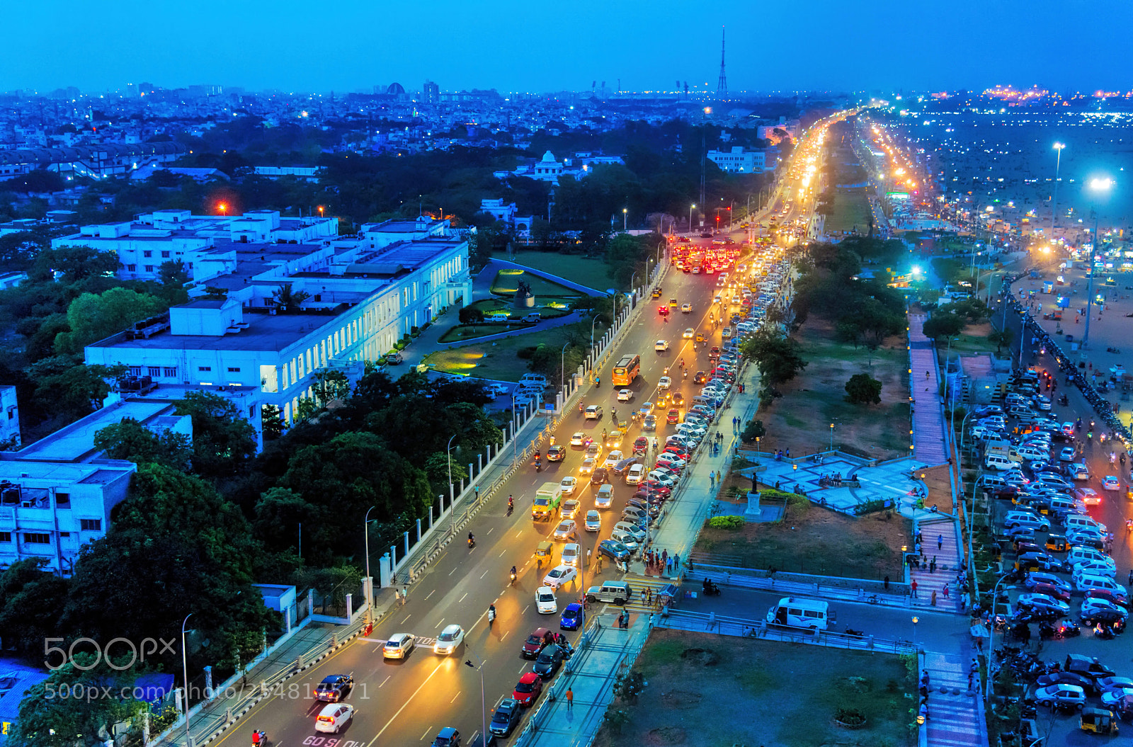 Nikon D610 sample photo. Marina beach chennai photography
