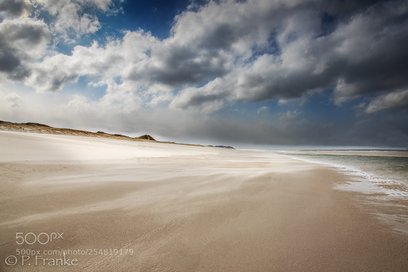 Canon EOS 7D Mark II sample photo. Sylt strand storm sky photography