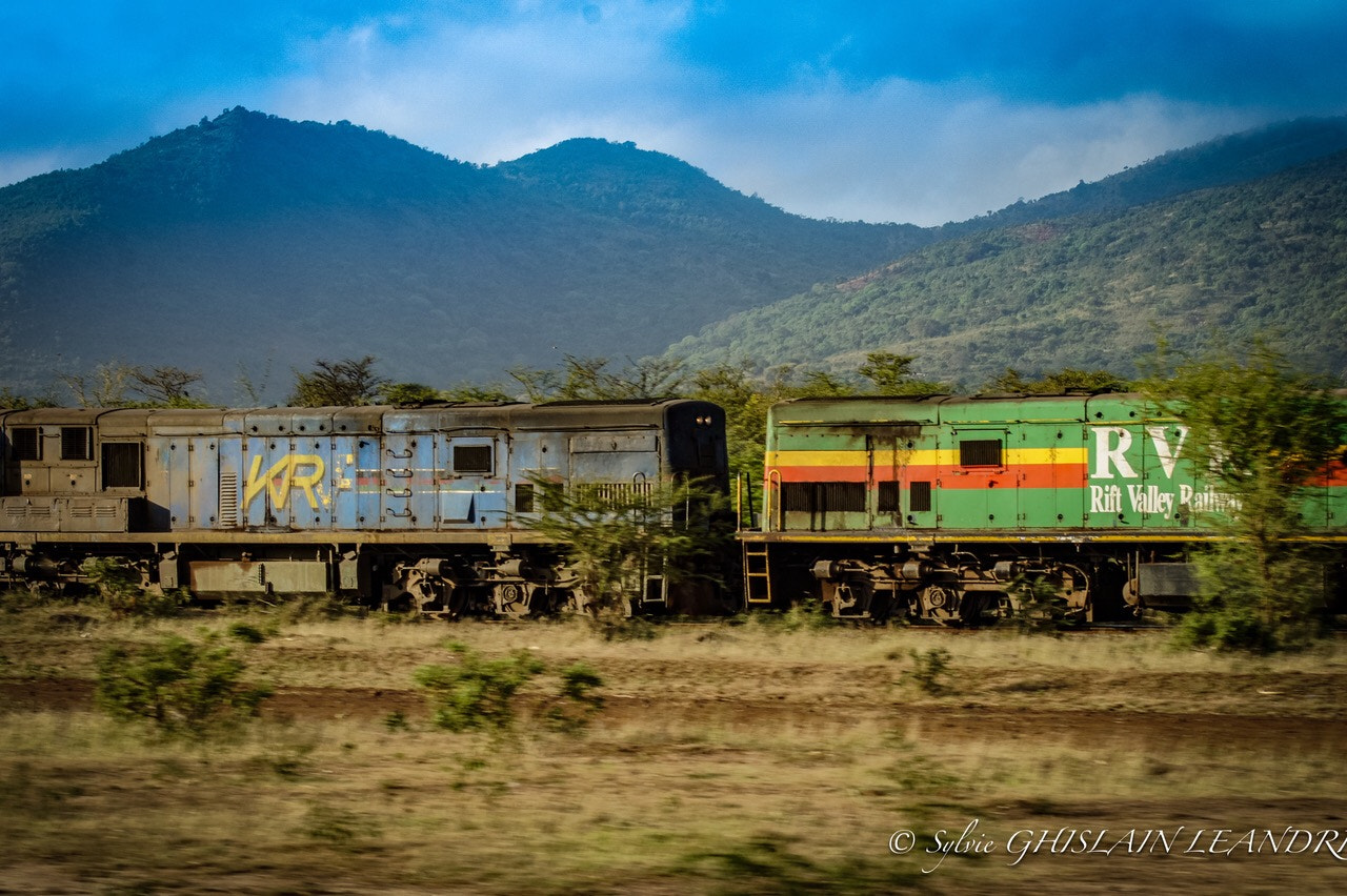 Sony Alpha DSLR-A450 sample photo. Train kenyan  photography