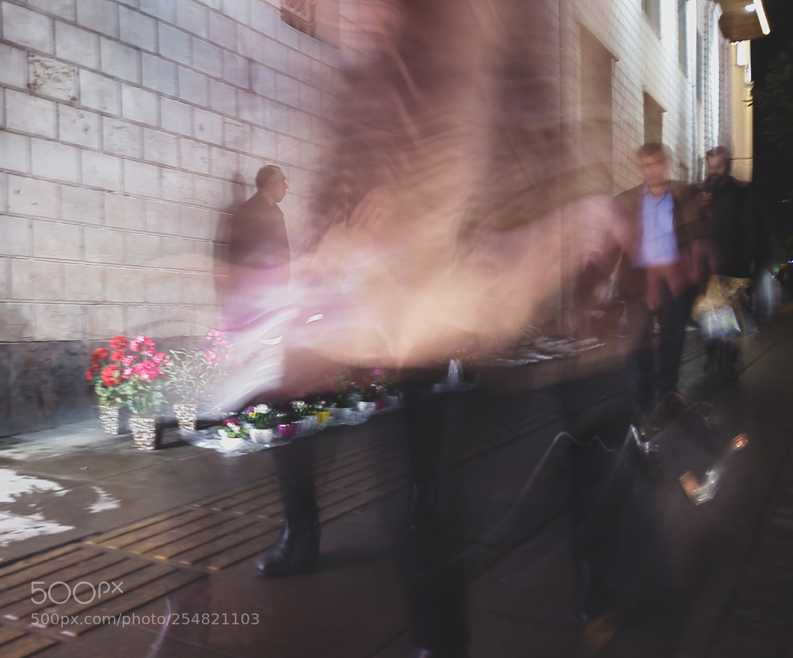 Samsung Galaxy S6 sample photo. Long exposure florist photography