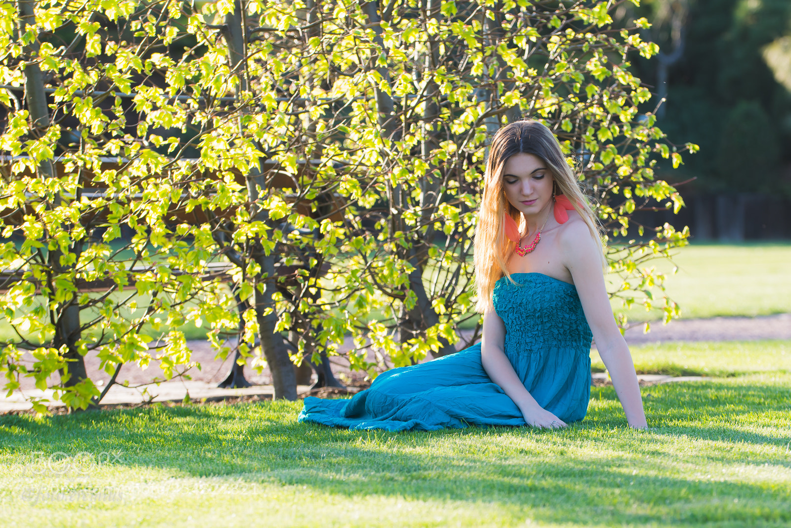 Nikon D7100 sample photo. Shira in the garden photography