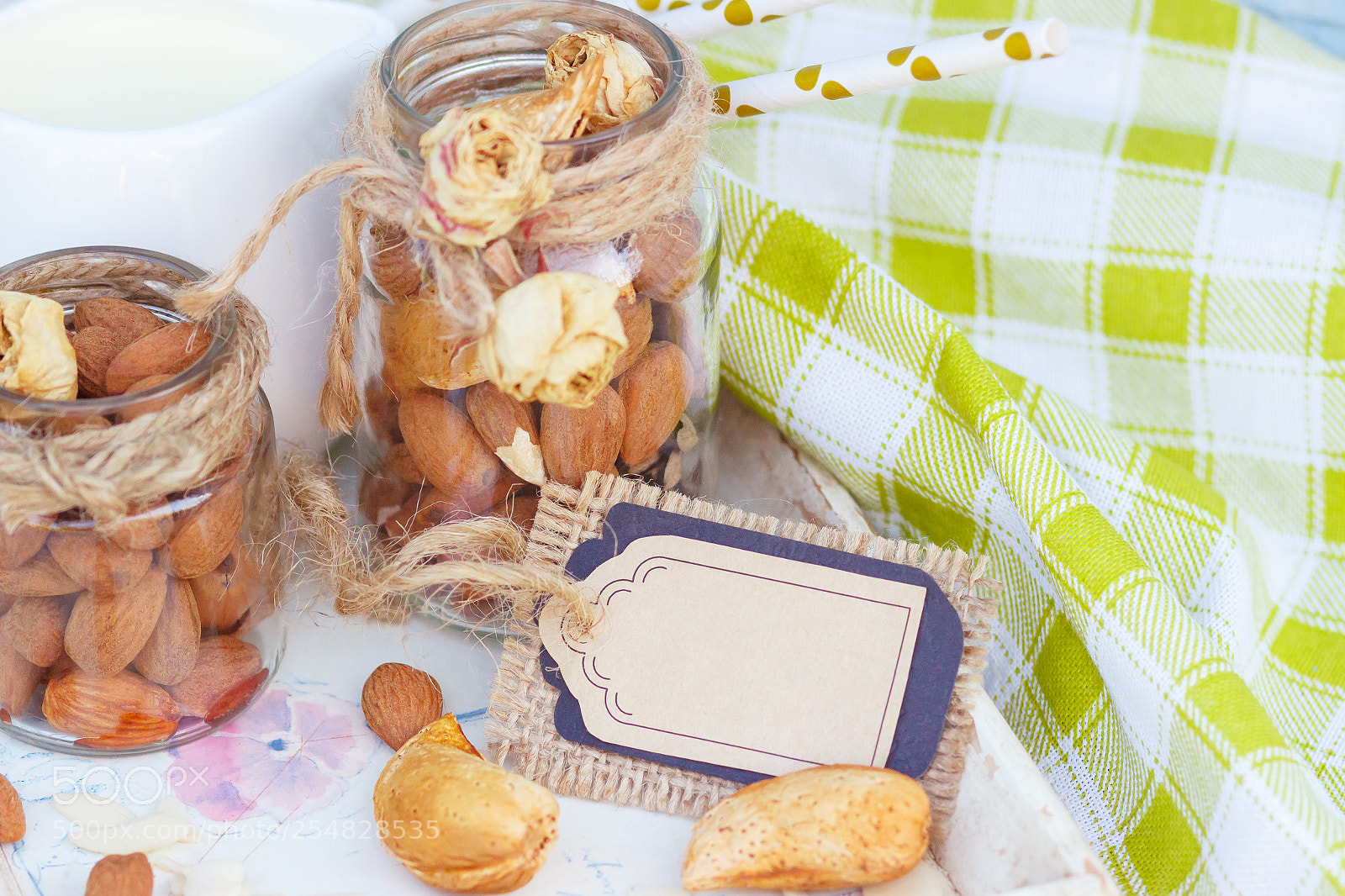 Canon EOS 600D (Rebel EOS T3i / EOS Kiss X5) sample photo. Almonds and jar with photography