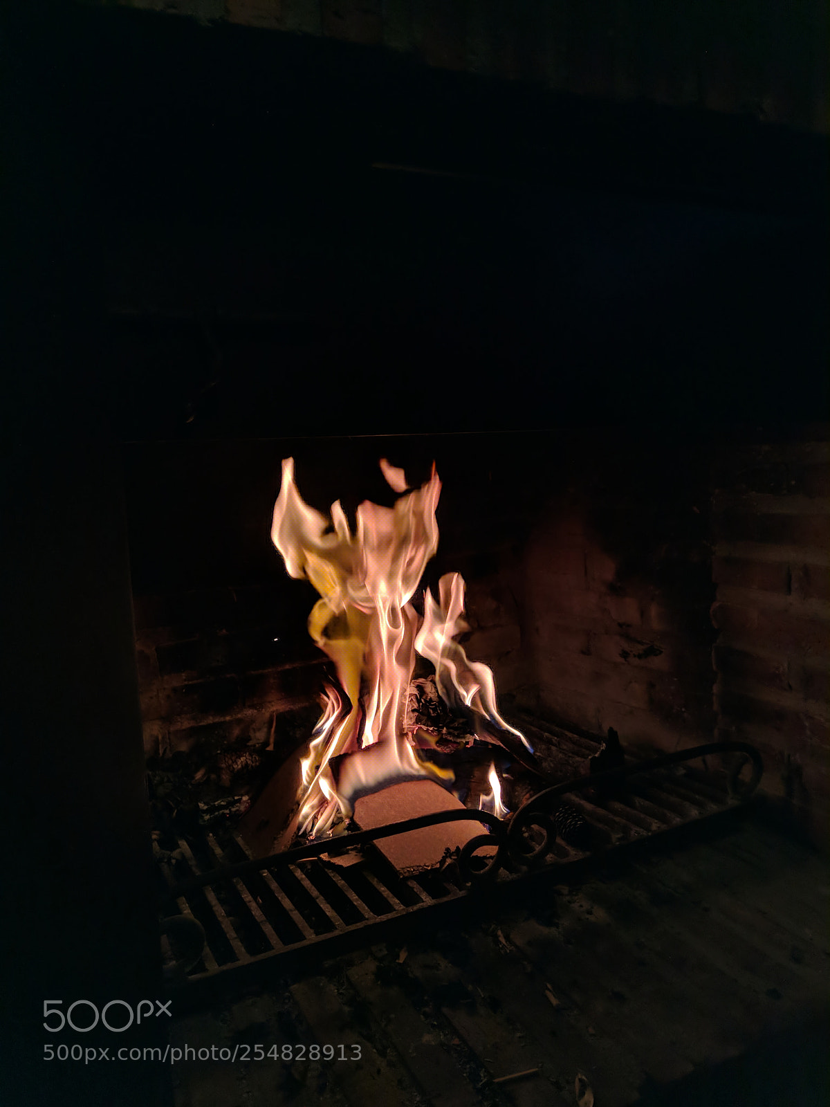 Xiaomi Mi A1 sample photo. Fire photography