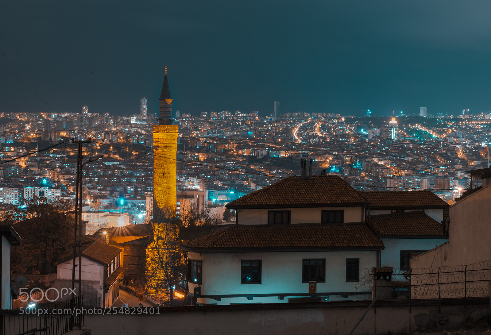 Nikon D610 sample photo. Ankara kalesinden şehir.. photography