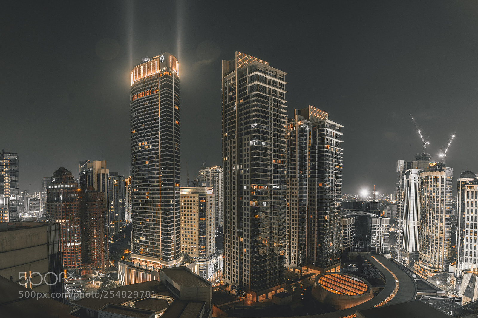 Nikon D3400 sample photo. Kuala lumpur at night photography
