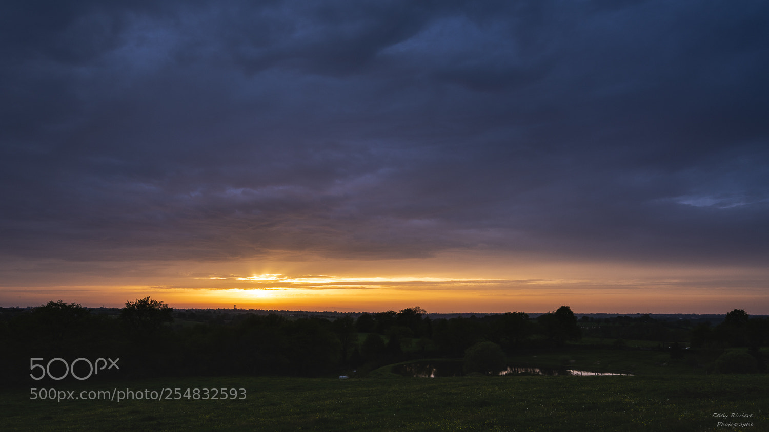 Nikon D810 sample photo. Cloudy sunset photography