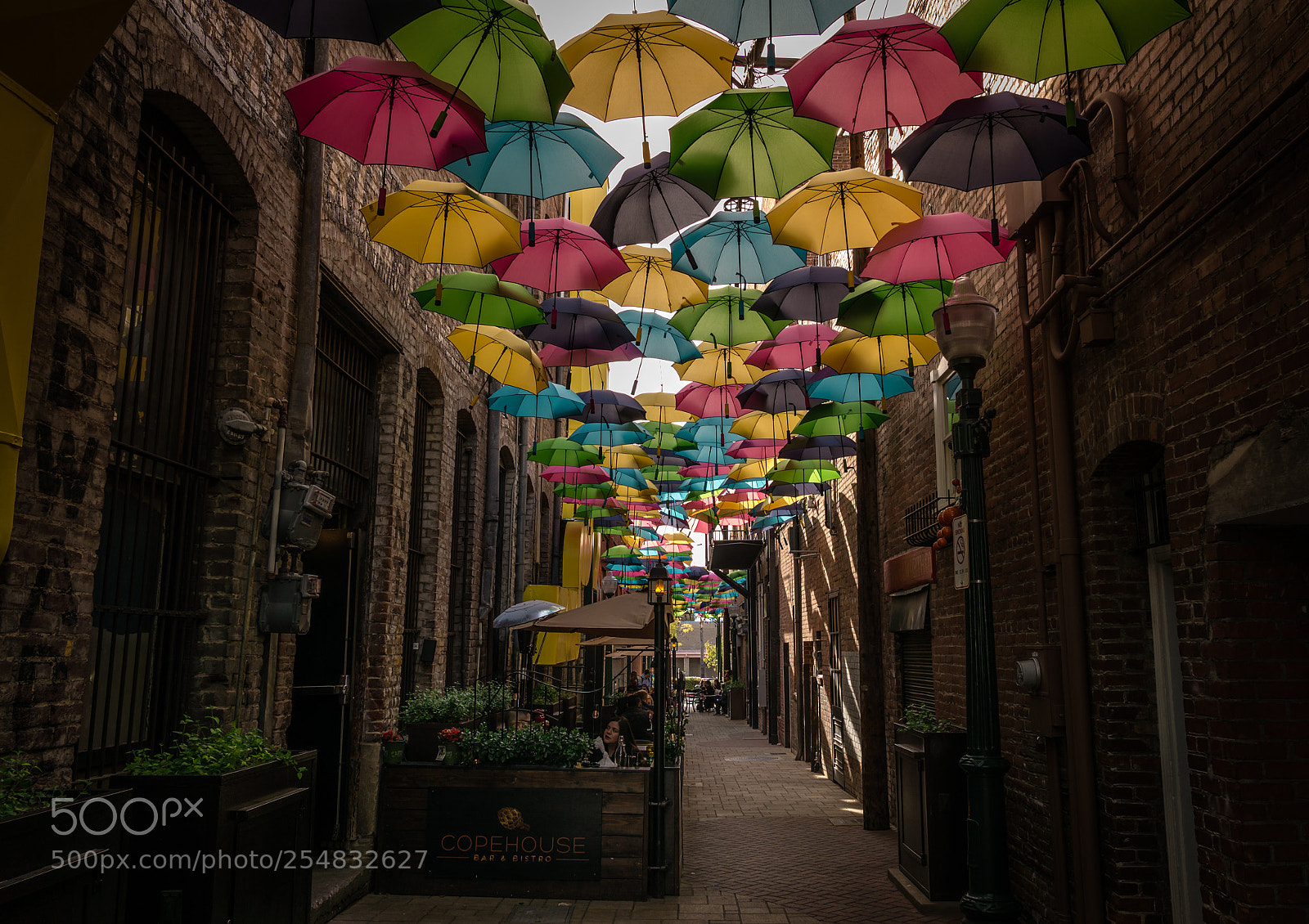 Sony a6000 sample photo. Rain alley photography