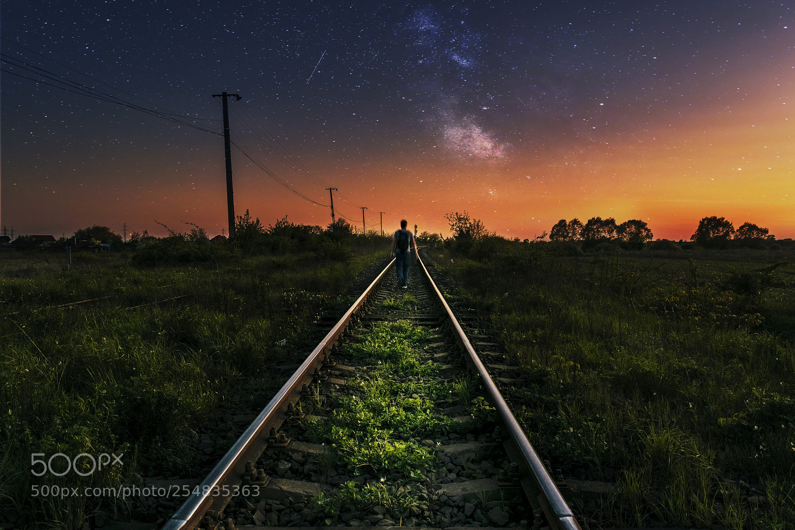 Nikon D3300 sample photo. Road to the stars photography