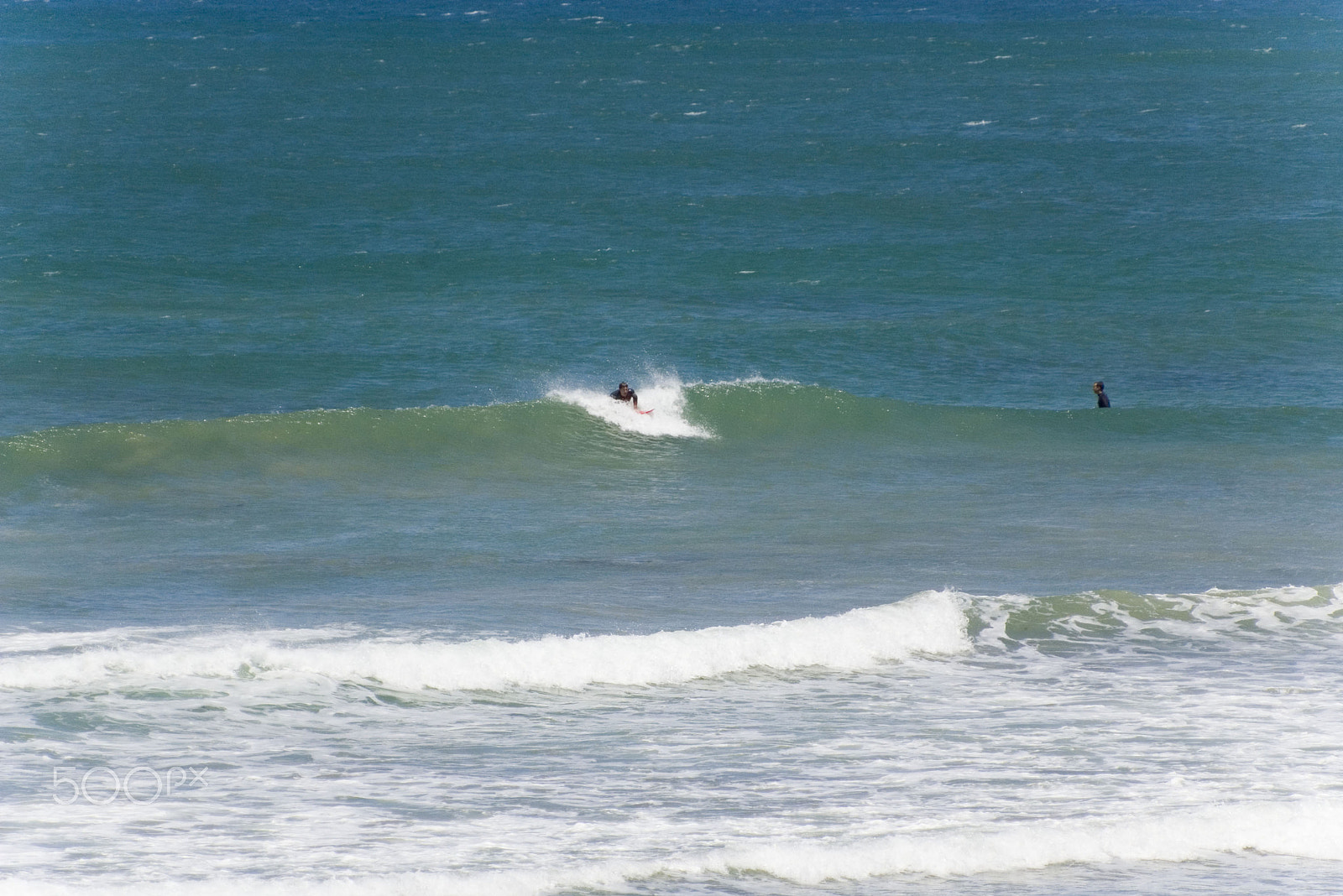 Pentax K100D sample photo. Surfer at bells beach photography