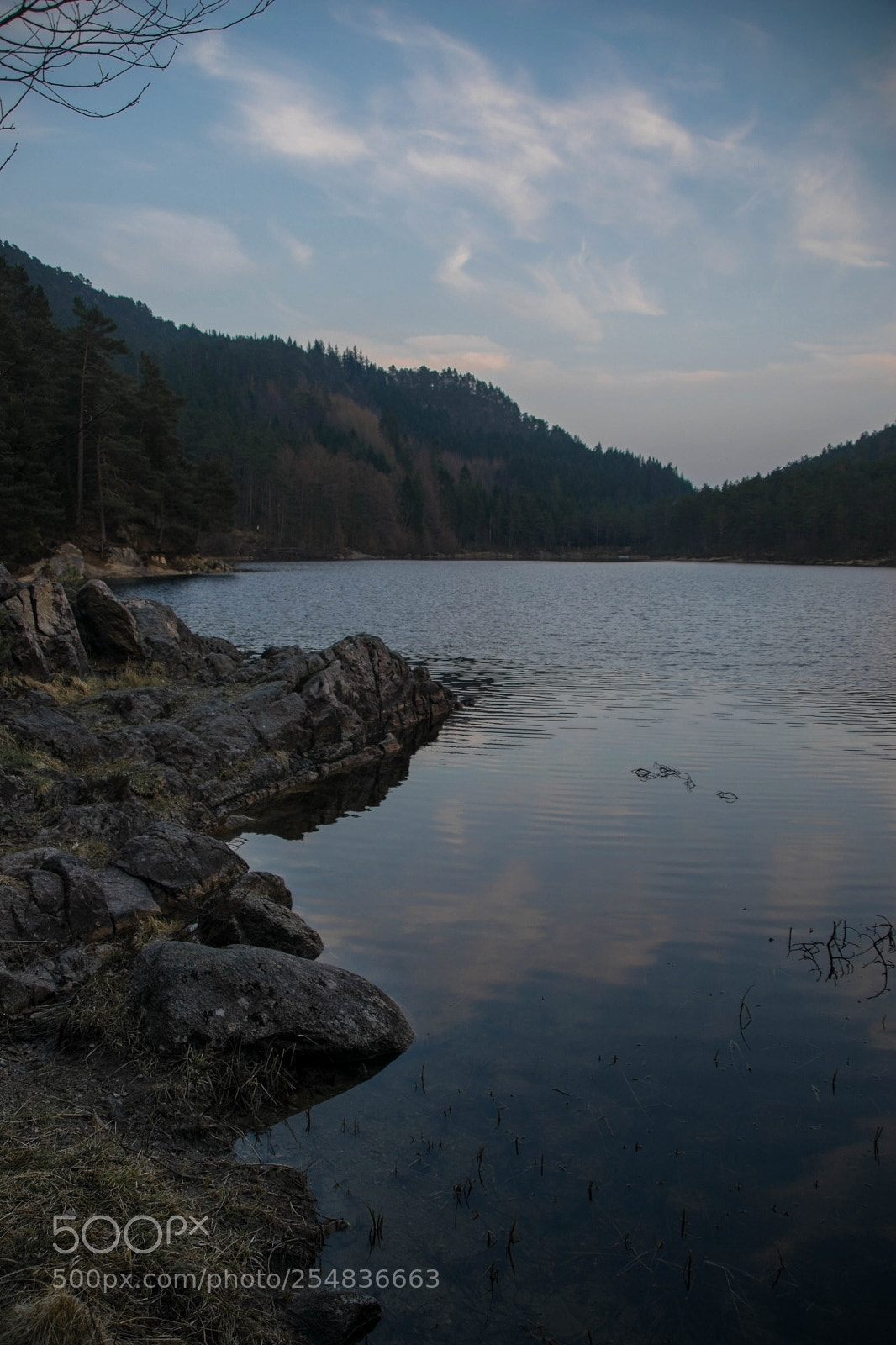 Nikon D5300 sample photo. Rocks and lake at photography