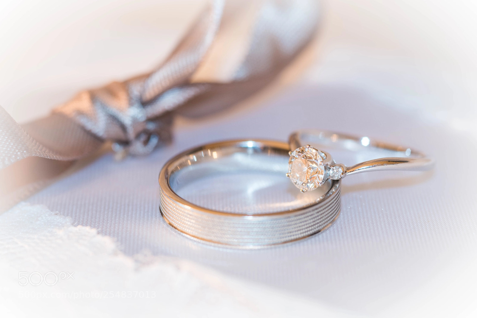 Nikon D810 sample photo. Wedding rings photography