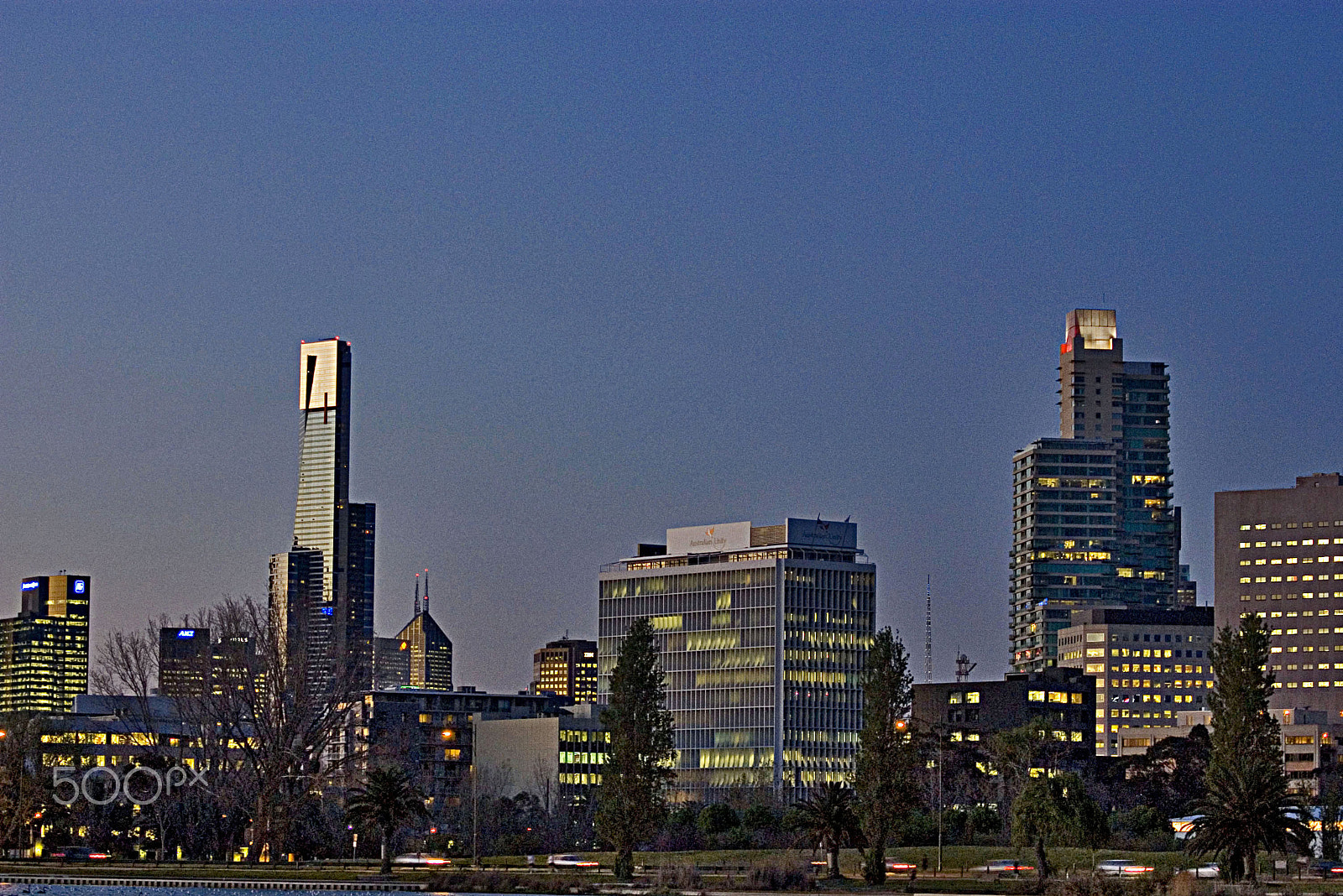 Pentax K100D sample photo. Alpark lake skyline photography