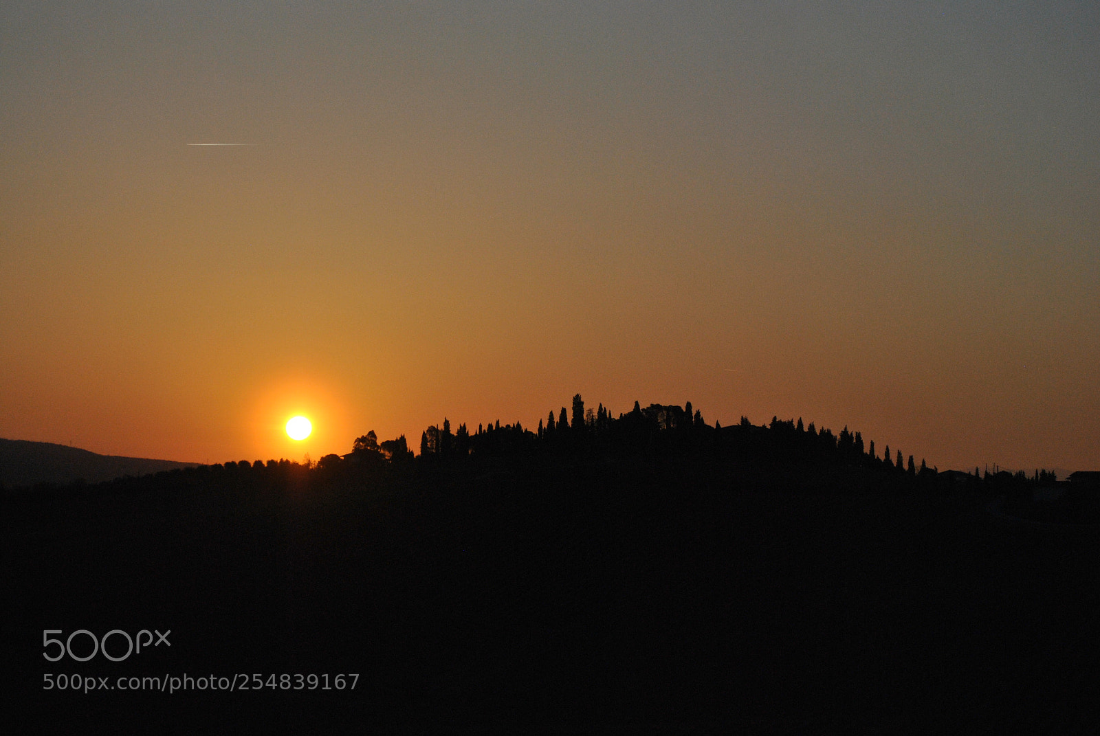 Nikon D3000 sample photo. Sunrise in chianti photography