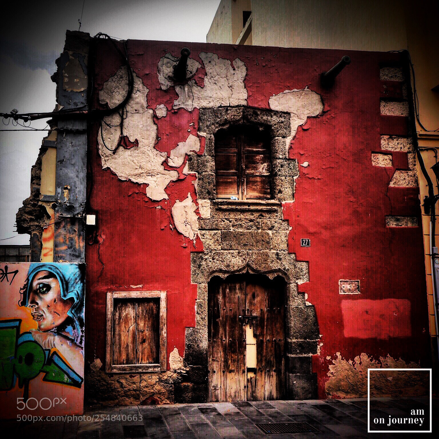 Olympus OM-D E-M10 sample photo. Red house photography