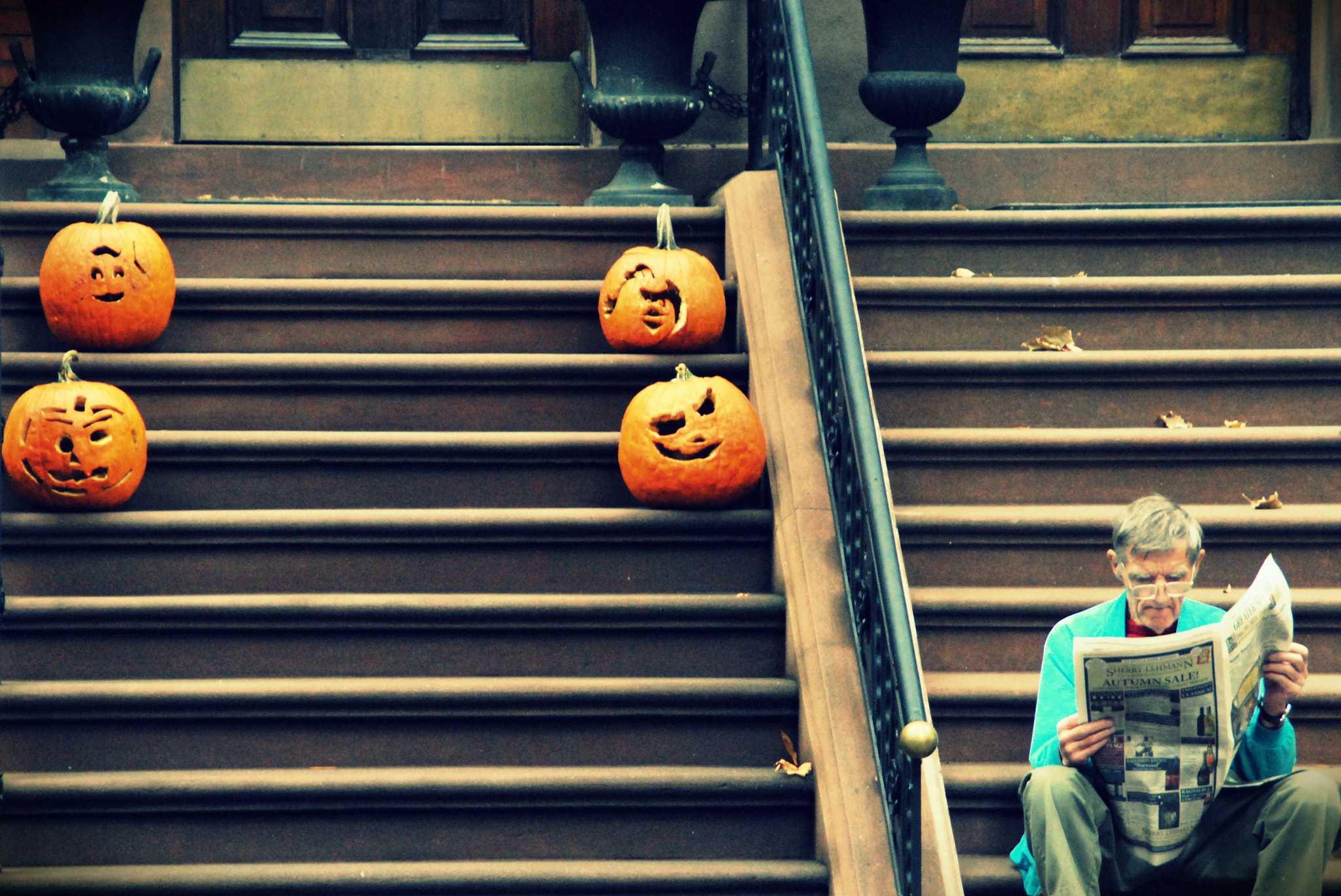 Nikon D60 sample photo. Halloween in new york photography