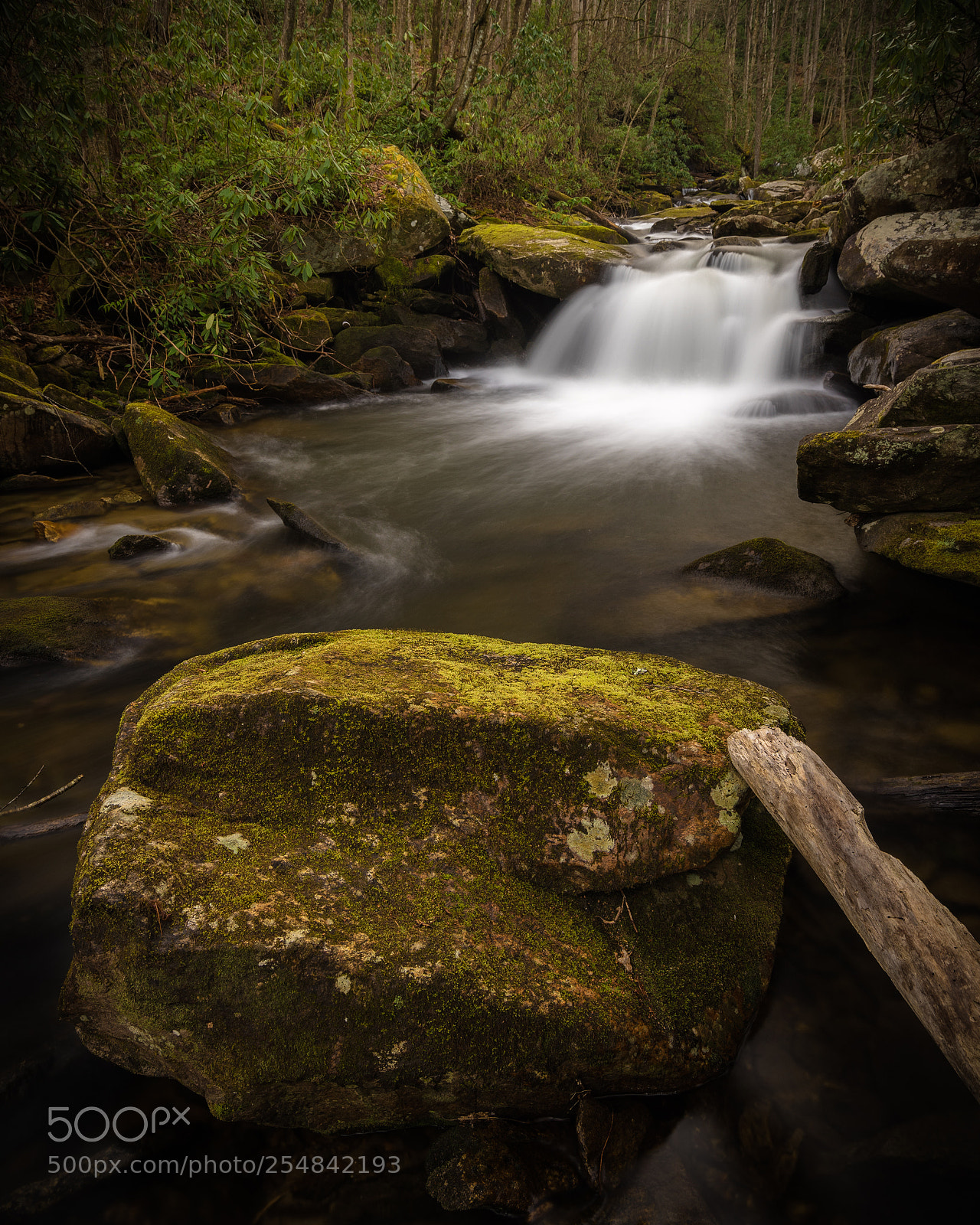 Sony a7 II sample photo. Boulder in river photography