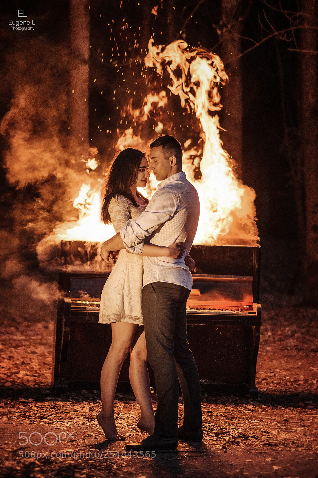 Nikon D5300 sample photo. Burning love photography