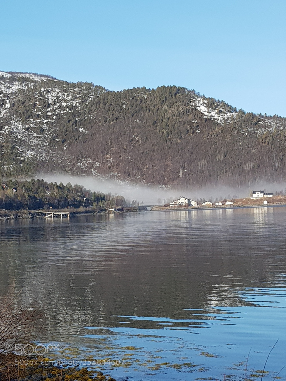 Samsung Galaxy S8 sample photo. Fog in råna photography