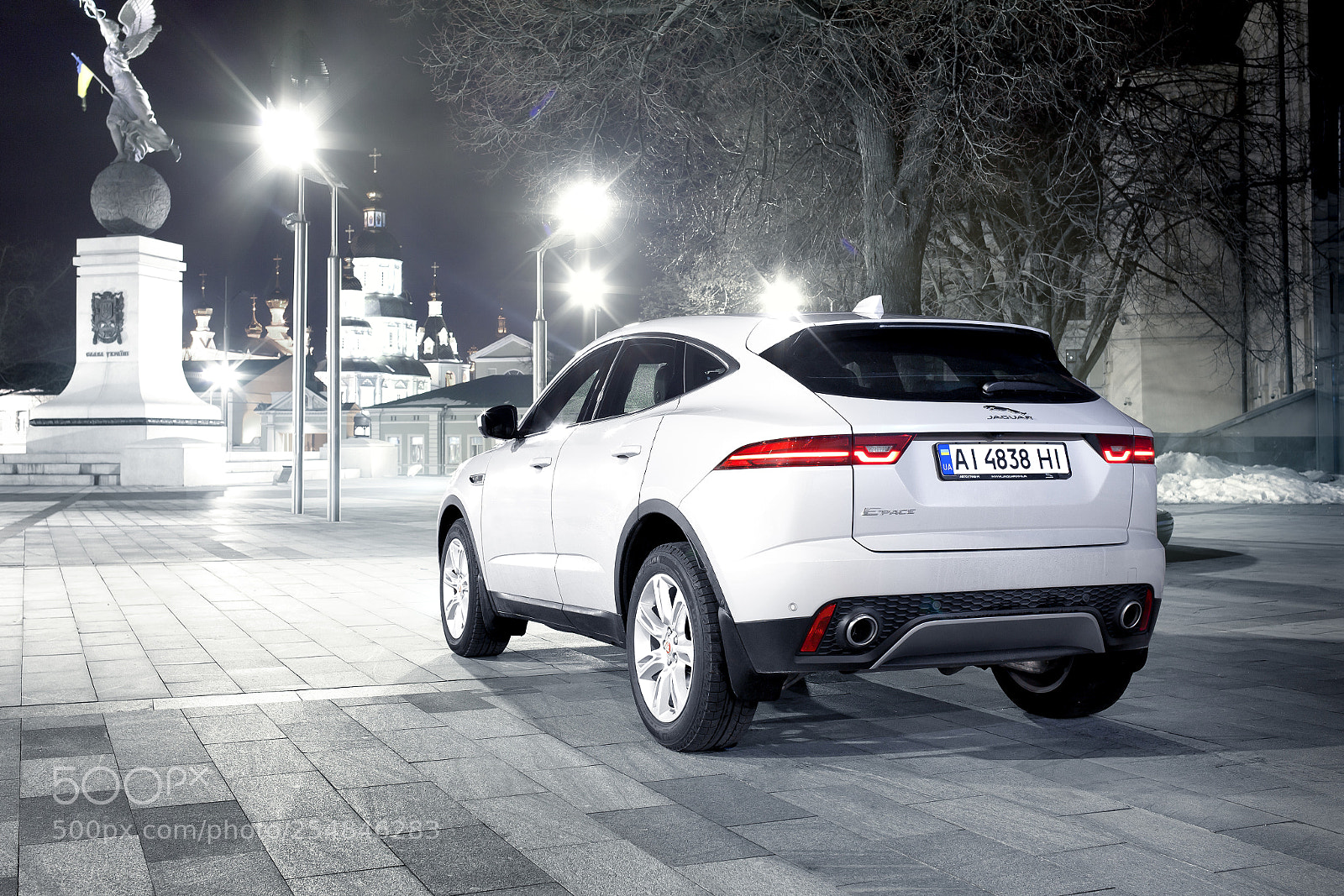 Canon EOS 5D Mark II sample photo. Jaguar e-pace photography